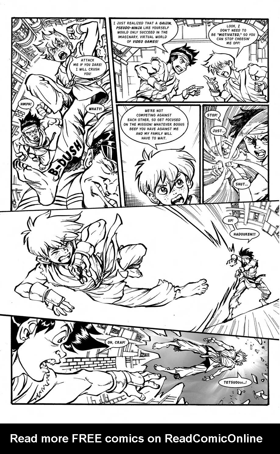 Read online Ninja High School (1986) comic -  Issue #29.5 - 15