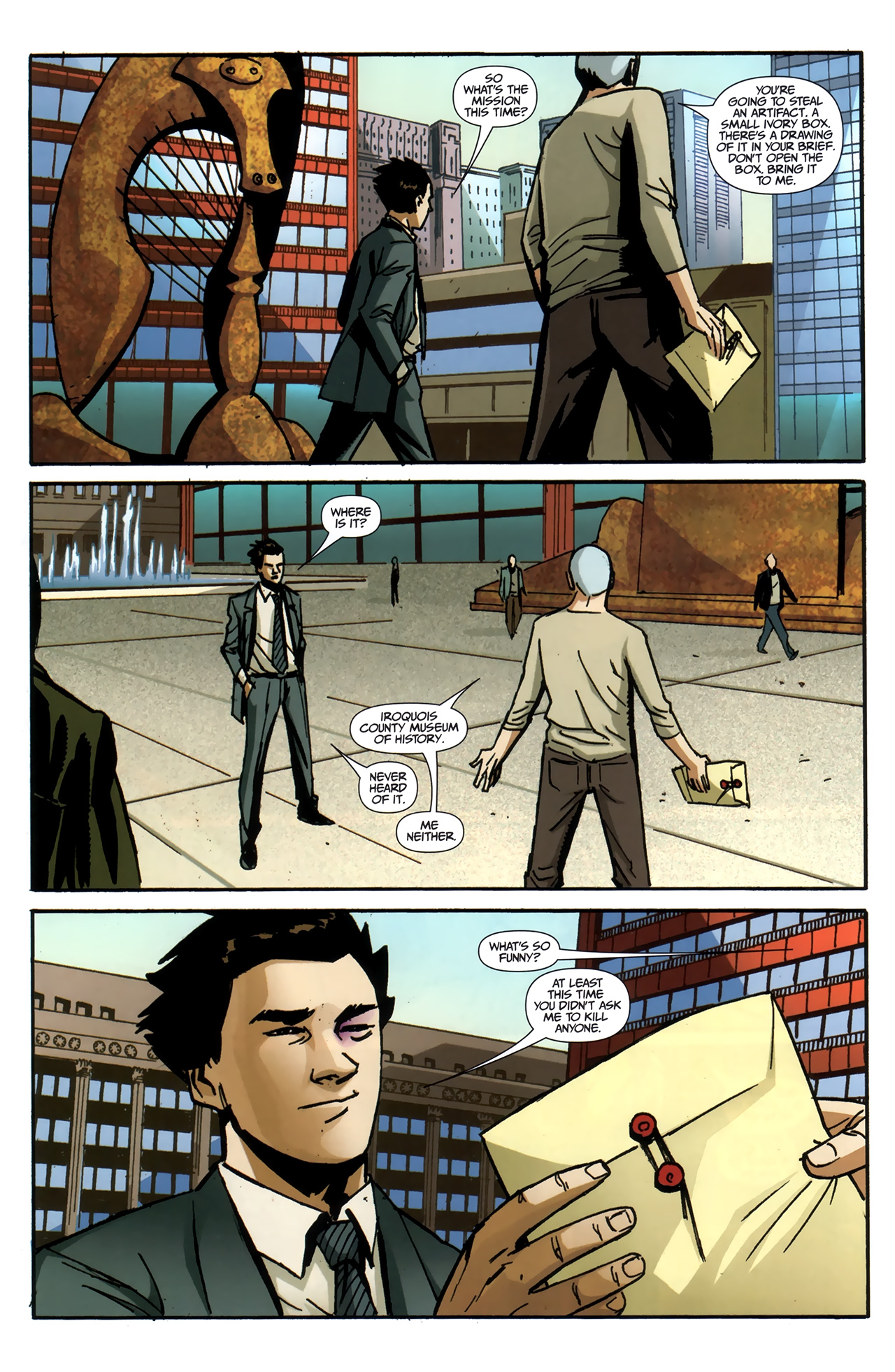 Read online The Mission comic -  Issue #4 - 4