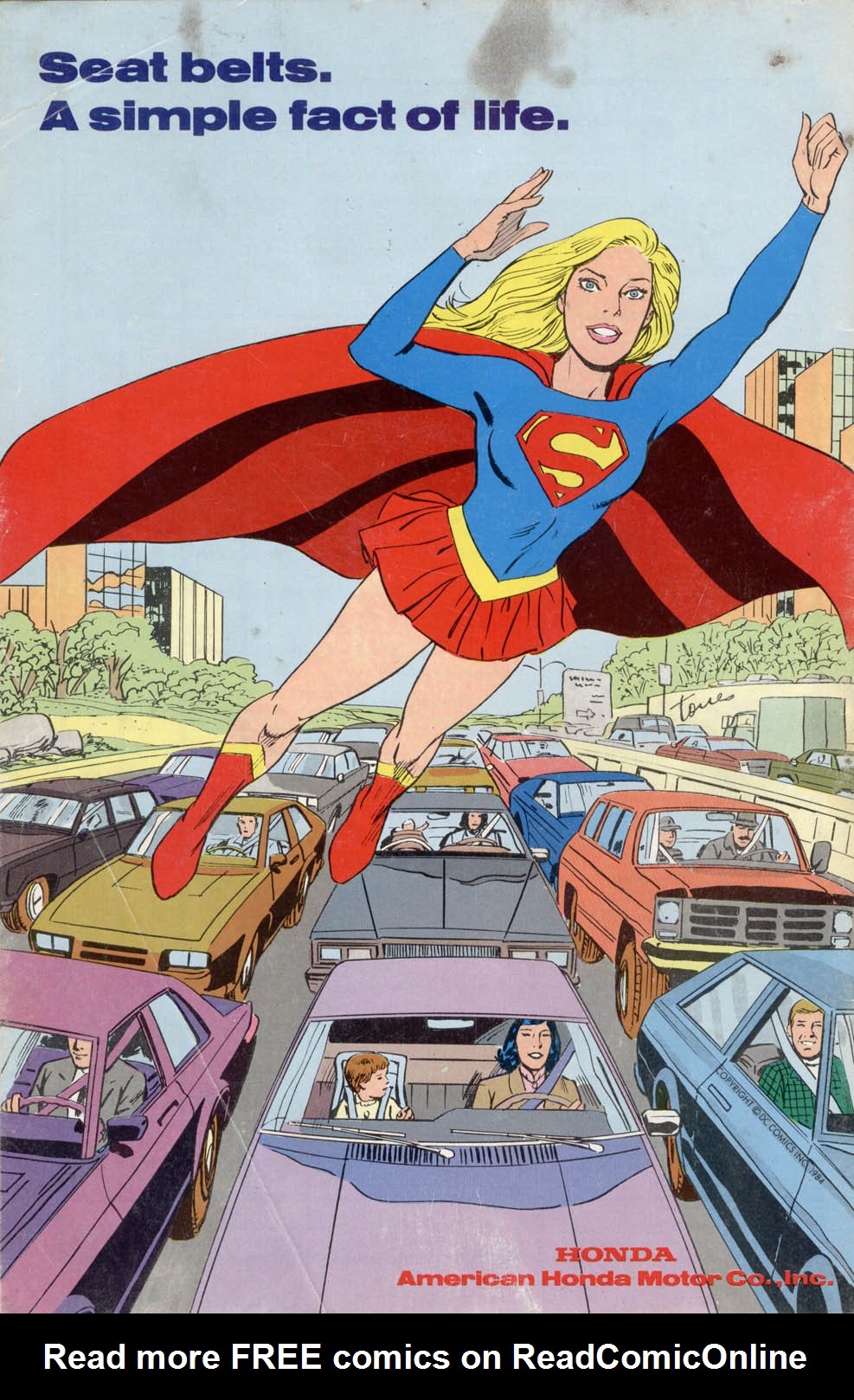 Read online American Honda Presents DC Comics' Supergirl comic -  Issue #1 - 36