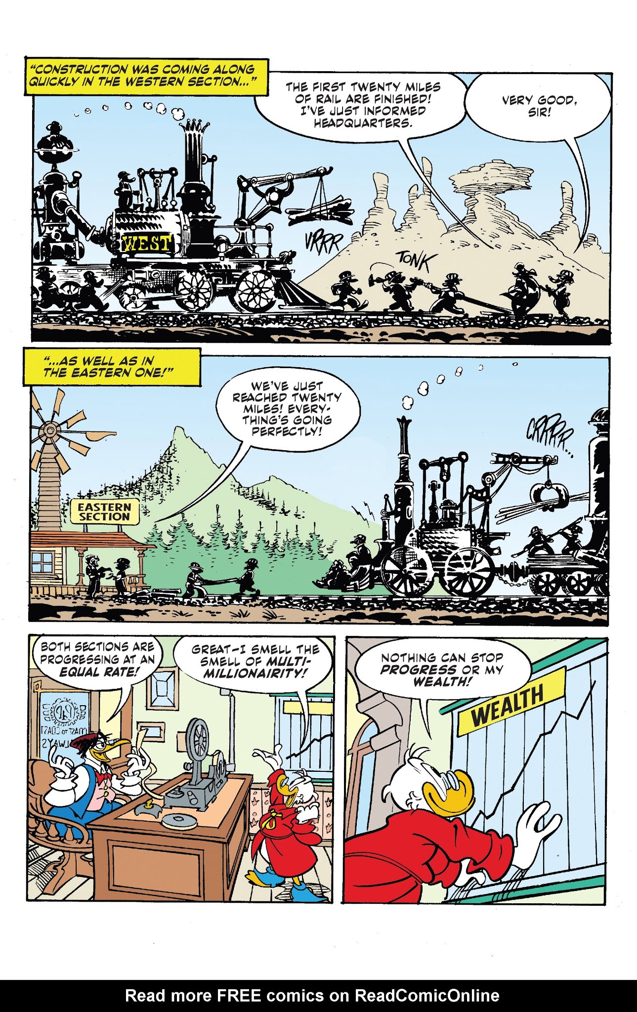 Read online Uncle Scrooge: My First Millions comic -  Issue #2 - 16