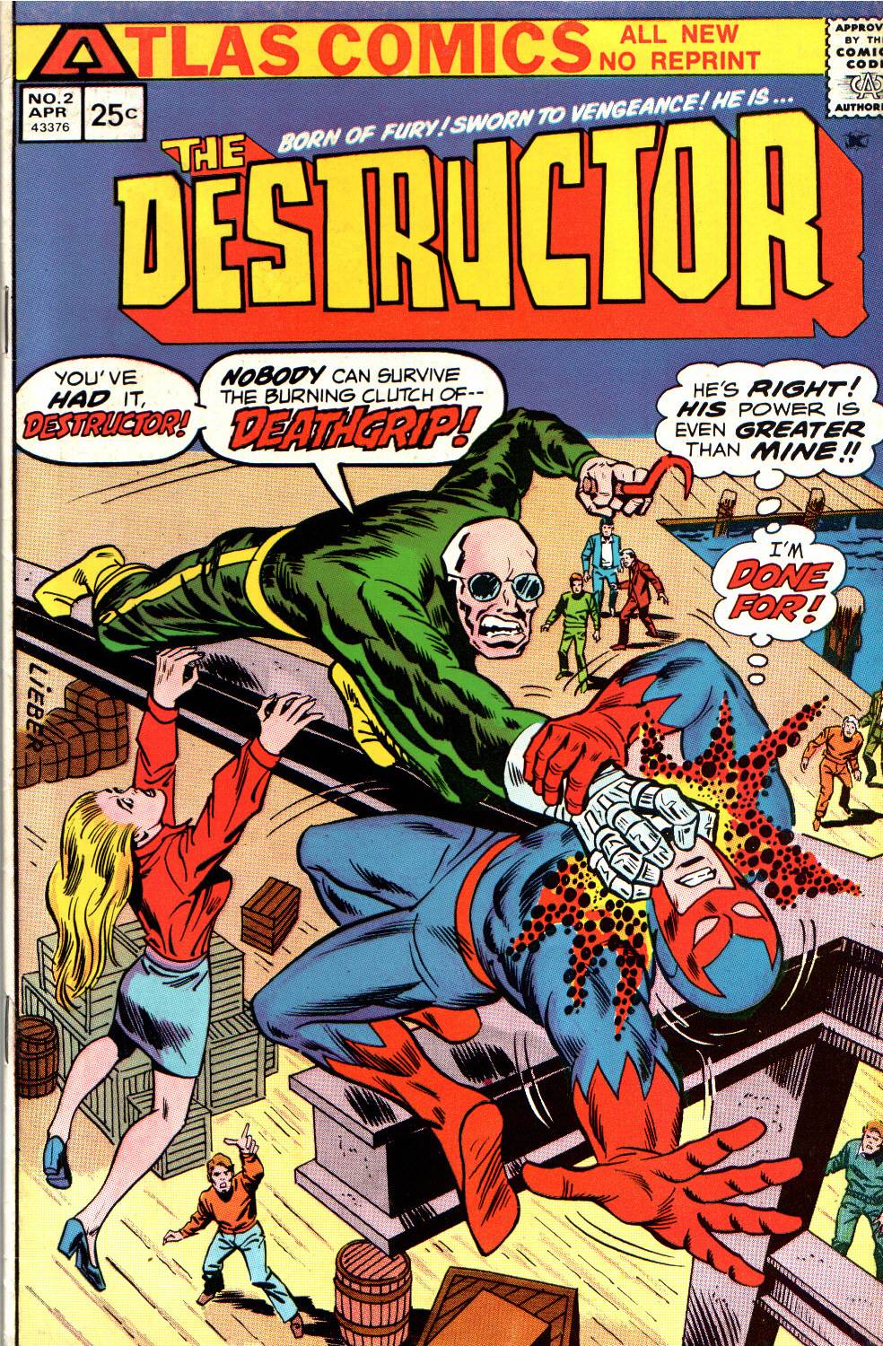 Read online The Destructor comic -  Issue #2 - 1