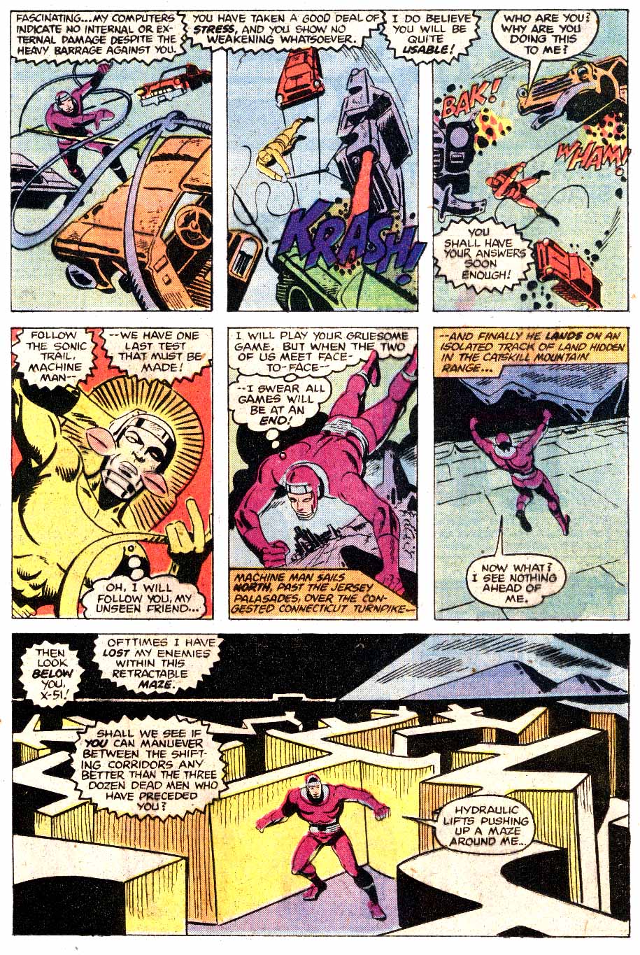 Read online Machine Man (1978) comic -  Issue #13 - 11