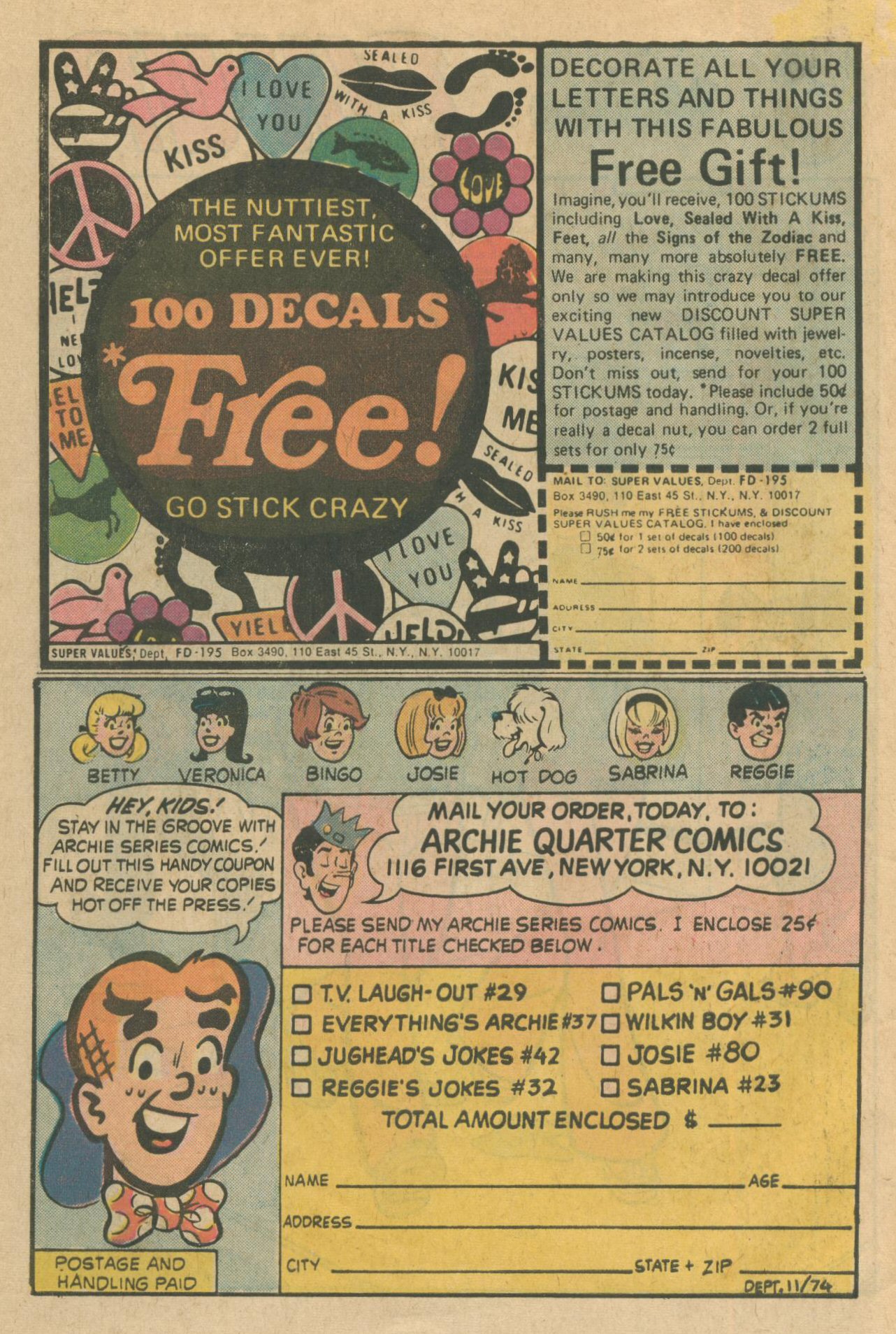 Read online Archie's Joke Book Magazine comic -  Issue #202 - 33