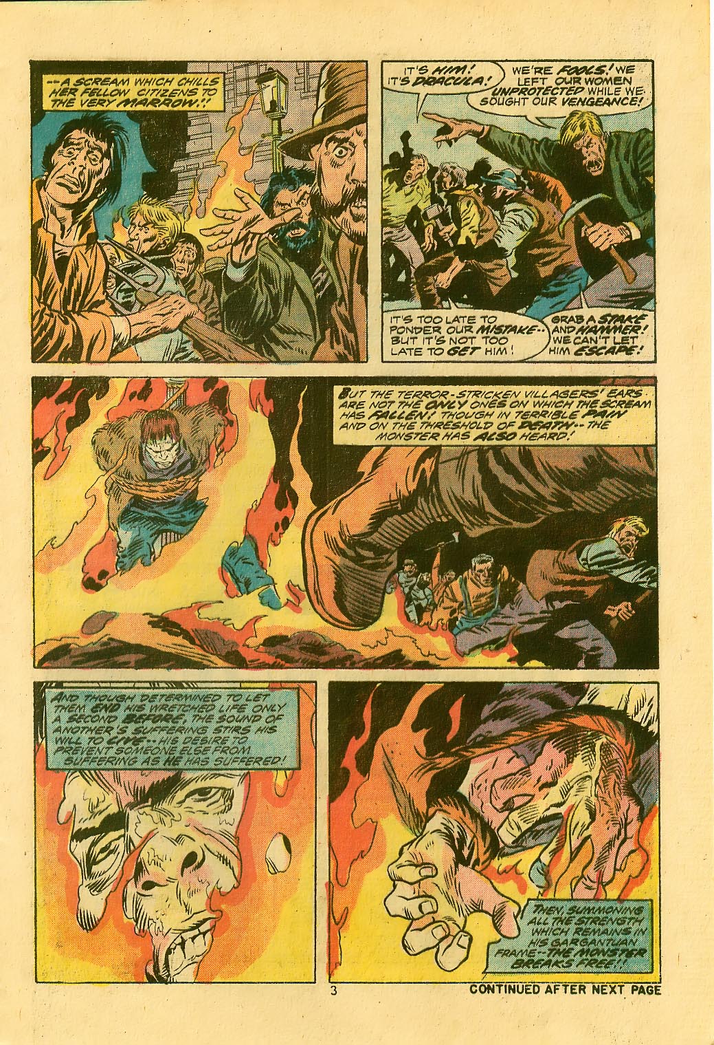 Read online Frankenstein (1973) comic -  Issue #9 - 4