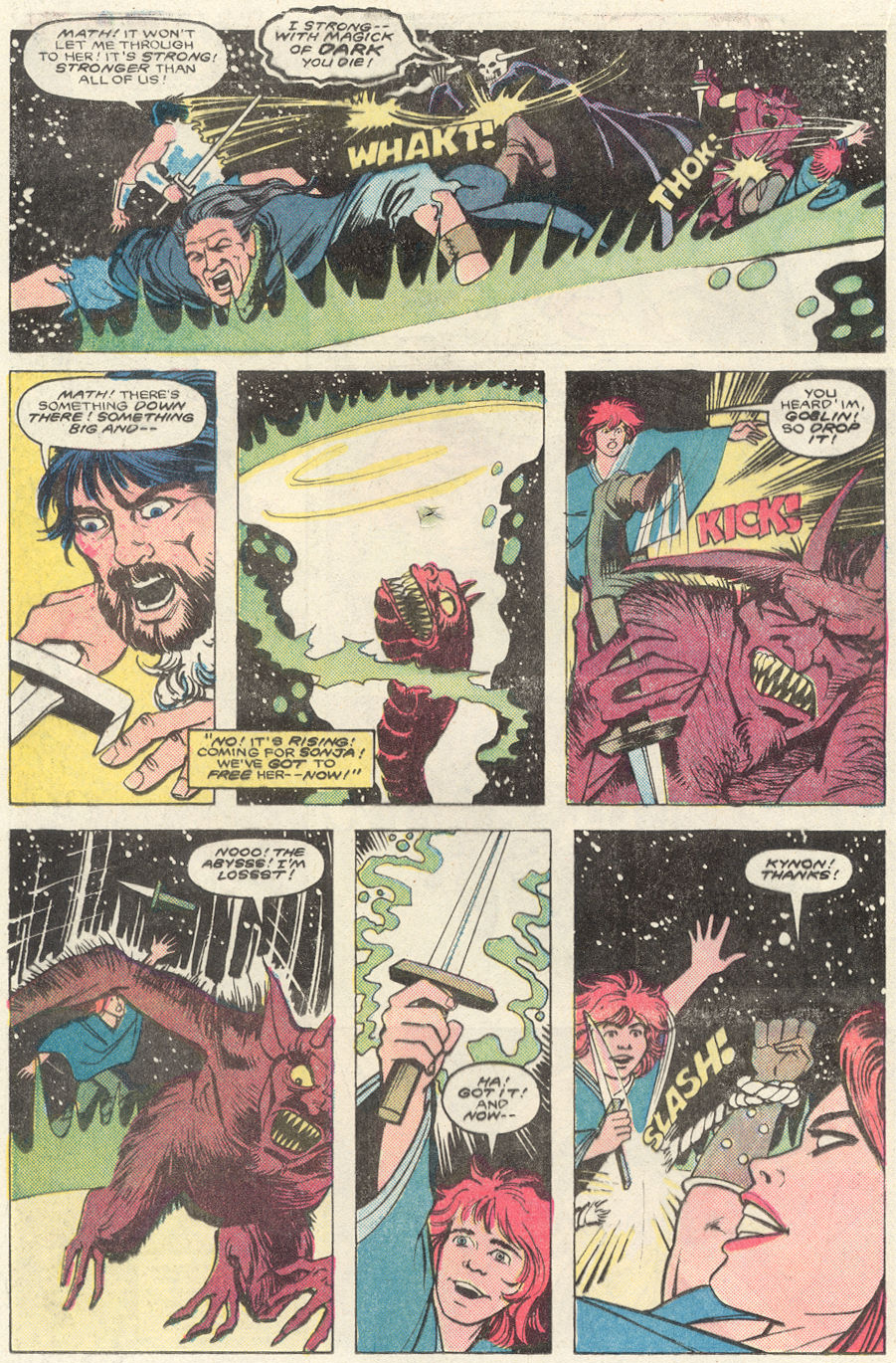 Read online Red Sonja (3rd Series) comic -  Issue #13 - 15