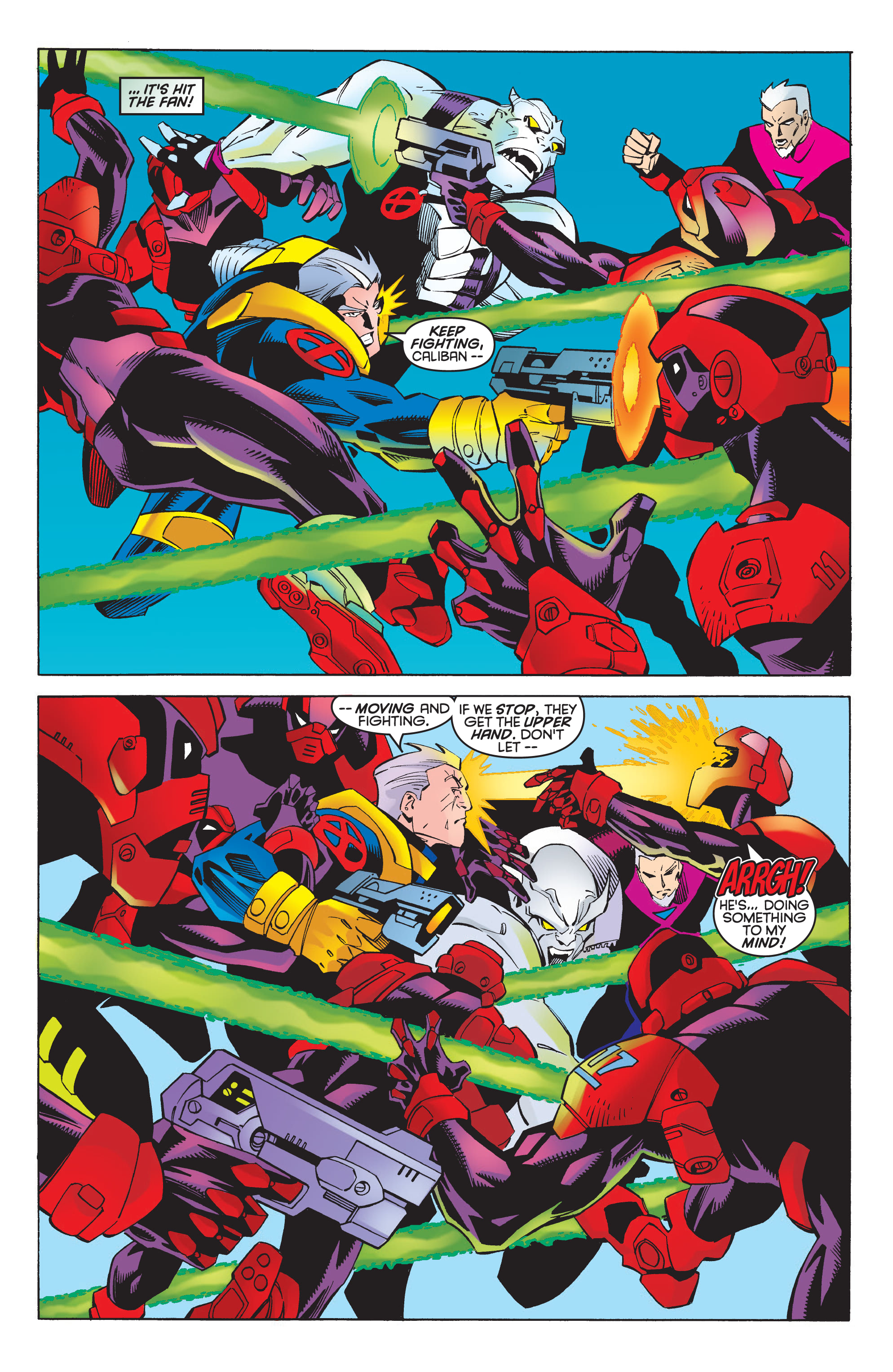 Read online X-Men Milestones: Operation Zero Tolerance comic -  Issue # TPB (Part 2) - 71