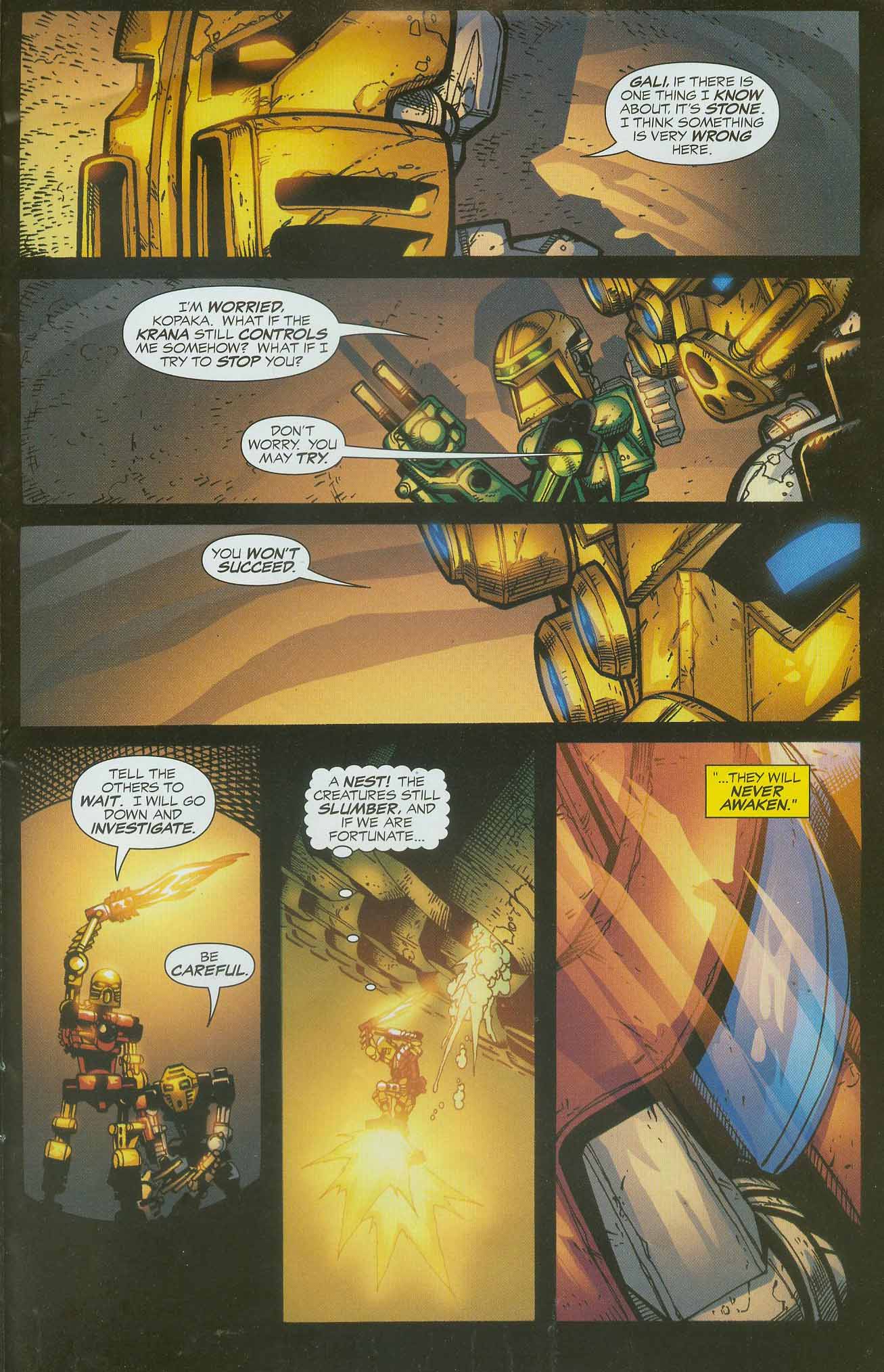 Read online Bionicle comic -  Issue #6 - 13