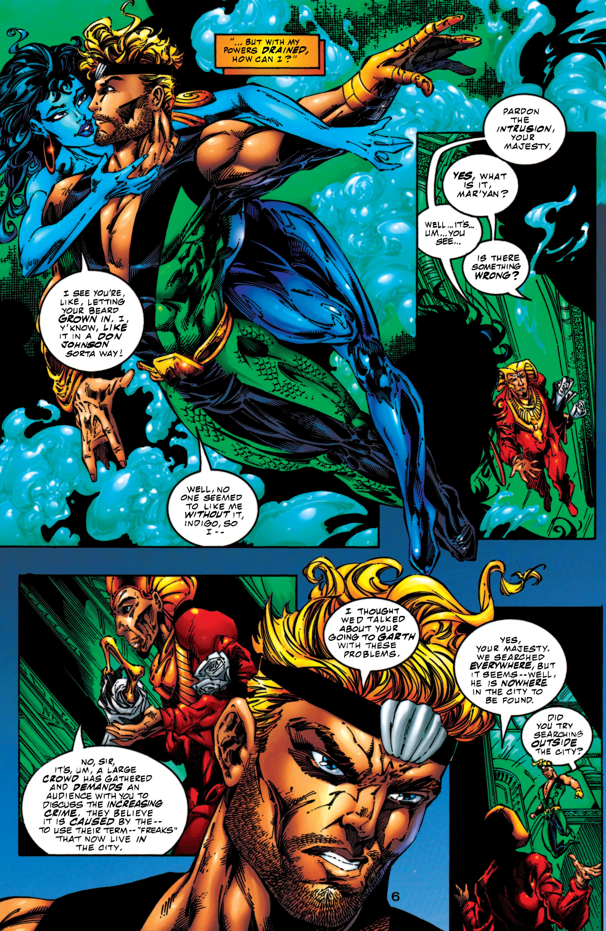 Aquaman (1994) Issue #56 #62 - English 6