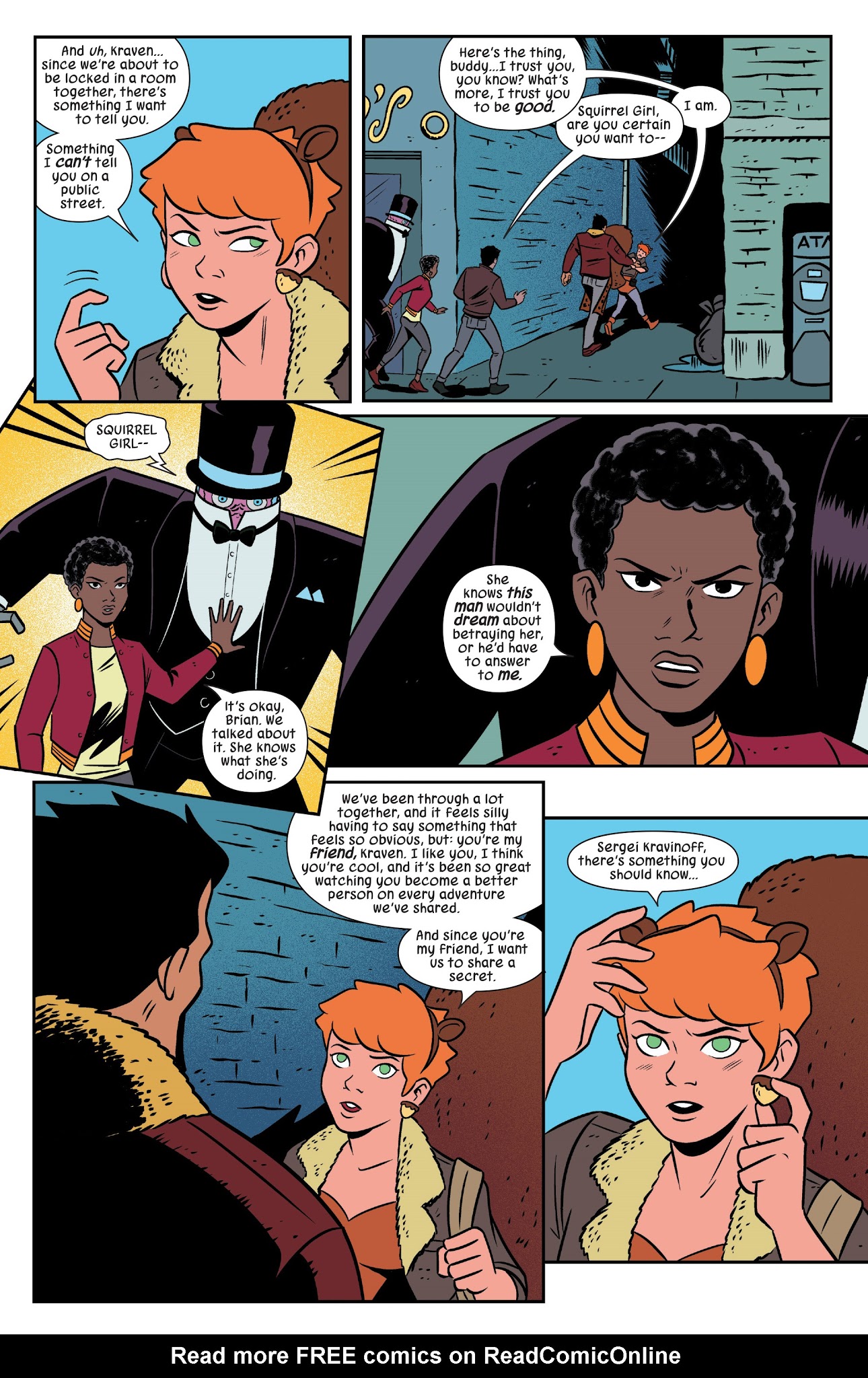 Read online The Unbeatable Squirrel Girl II comic -  Issue #32 - 12