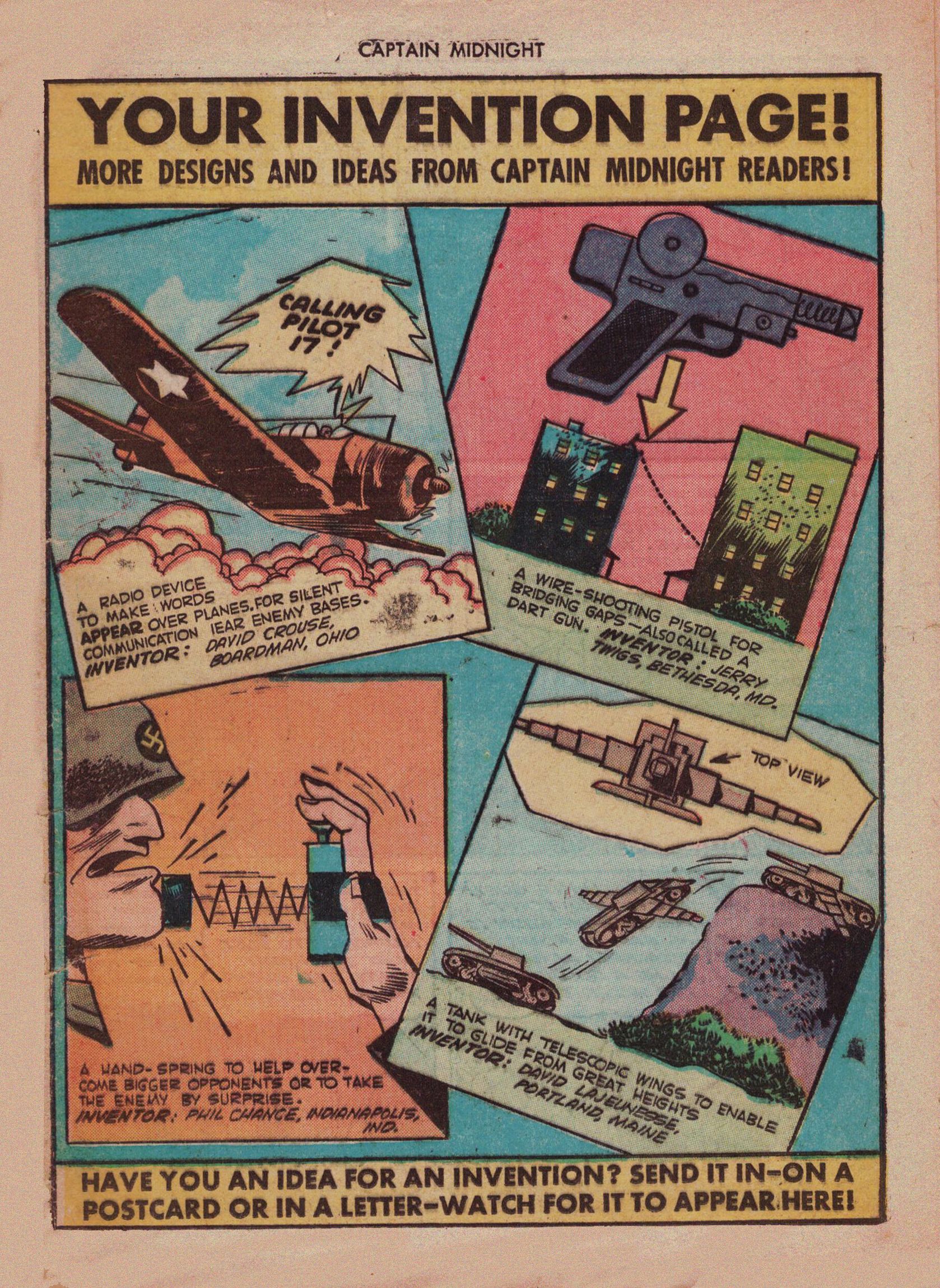 Read online Captain Midnight (1942) comic -  Issue #15 - 28