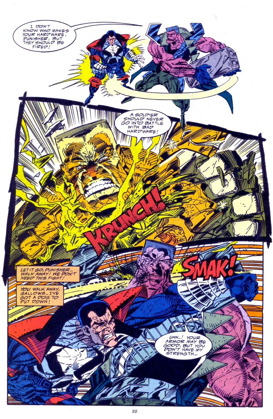 Read online Punisher 2099 comic -  Issue #17 - 18