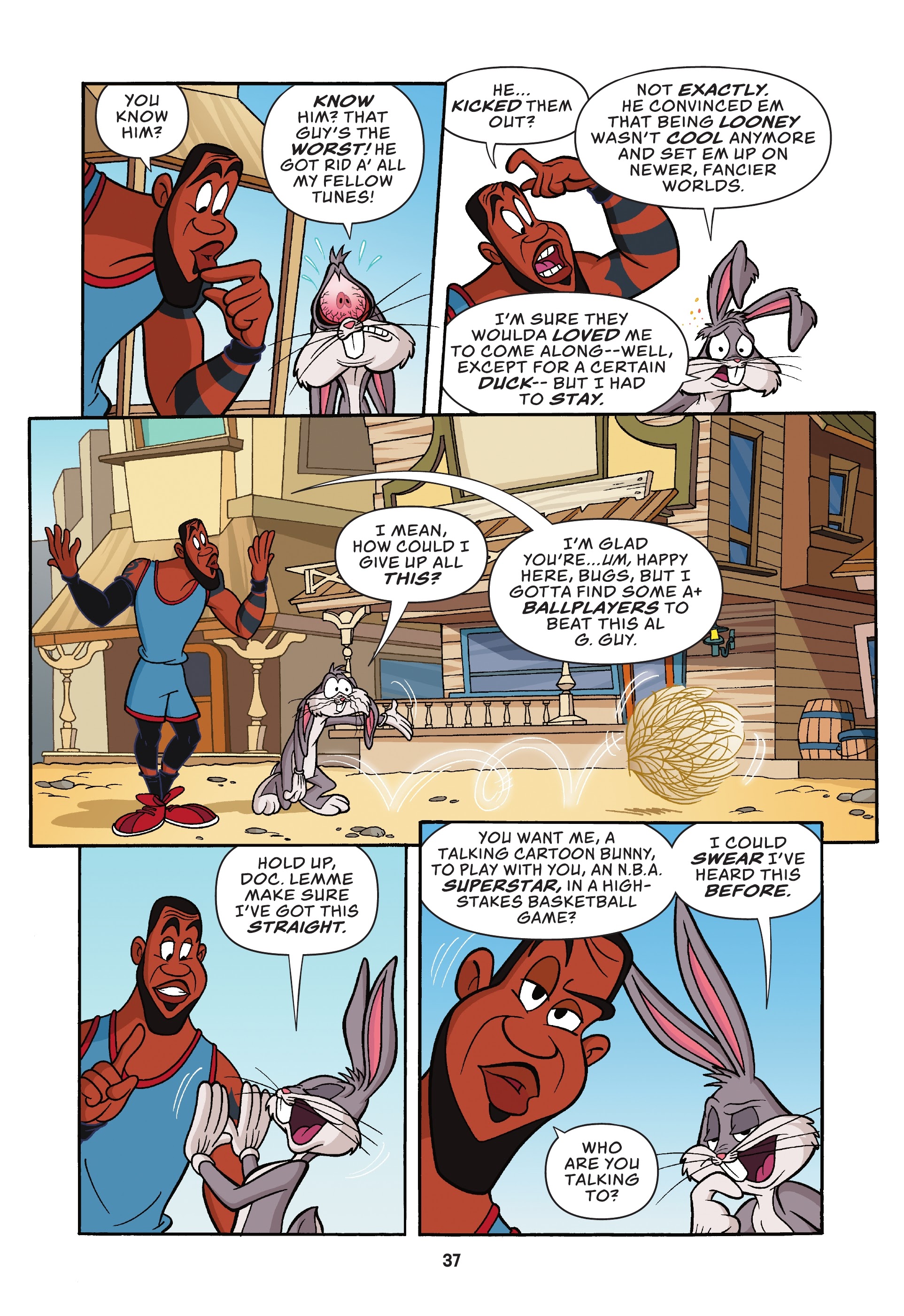 Read online Space Jam: A New Legacy comic -  Issue # TPB - 35