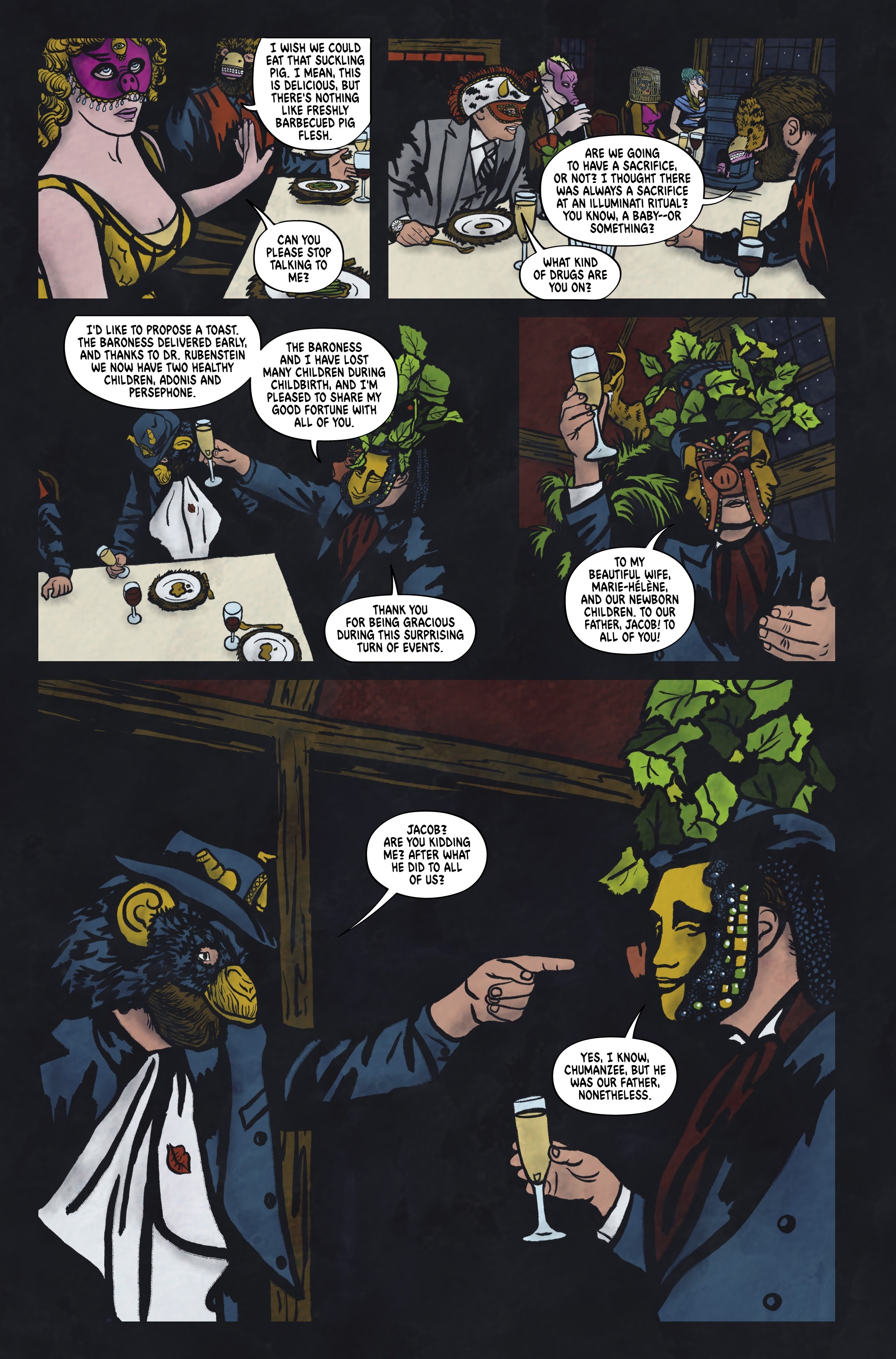Read online The Illuminati Ball comic -  Issue # TPB - 56