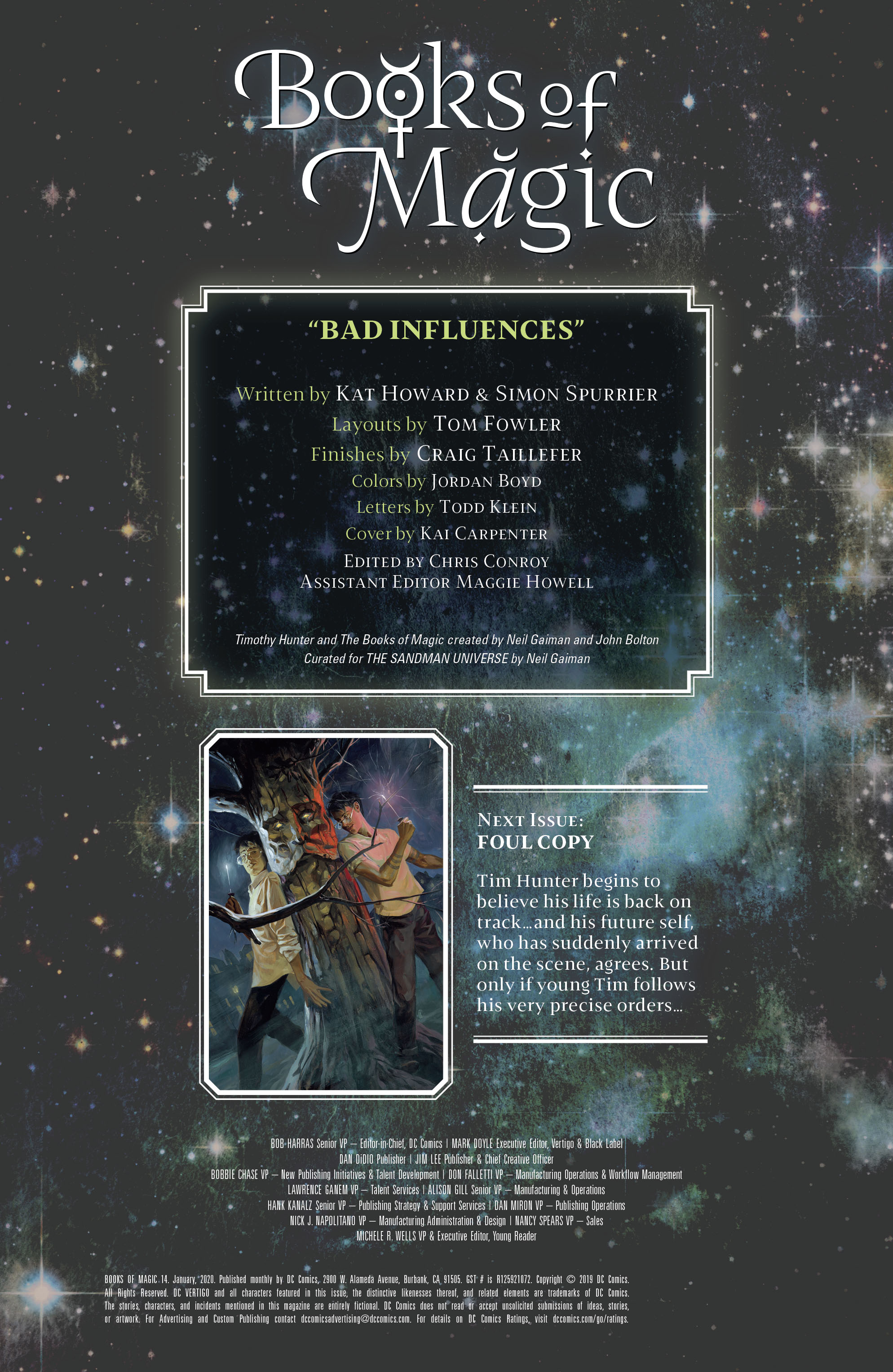 Read online Books of Magic (2018) comic -  Issue #14 - 24