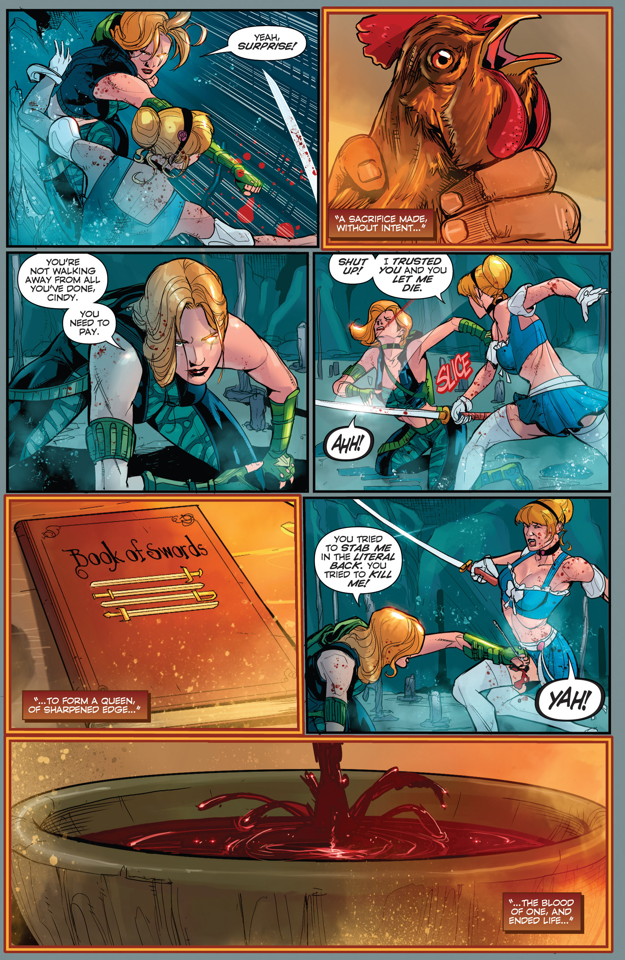 Read online Cinderella Serial Killer Princess comic -  Issue #4 - 14