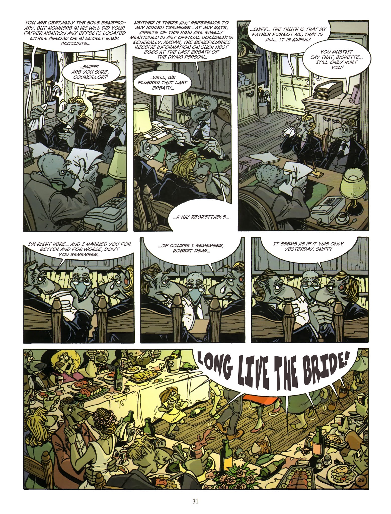 Read online Une enquête de l'inspecteur Canardo comic -  Issue #11 - 32