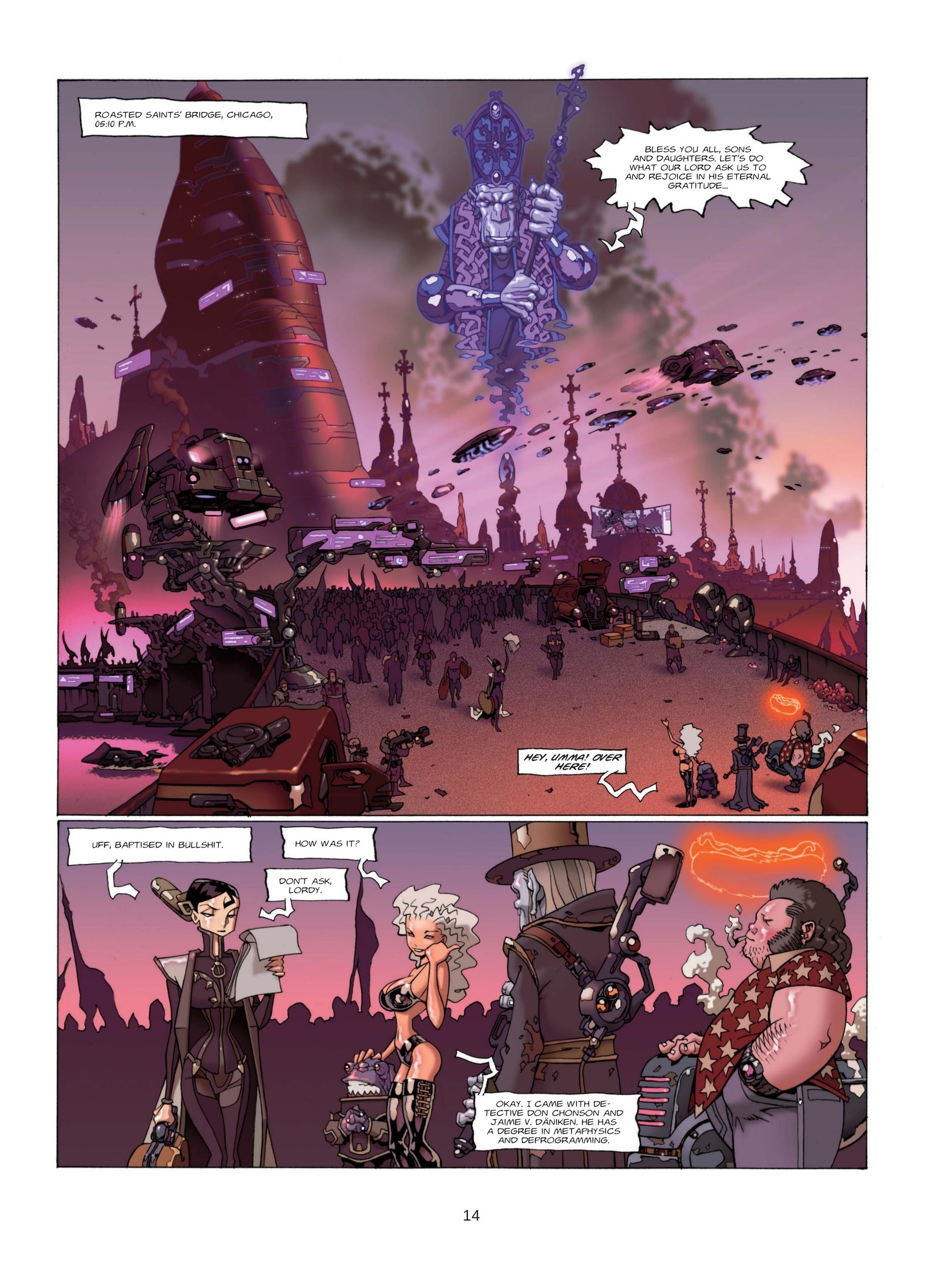 Read online Genetic Grunge comic -  Issue #1 - 16