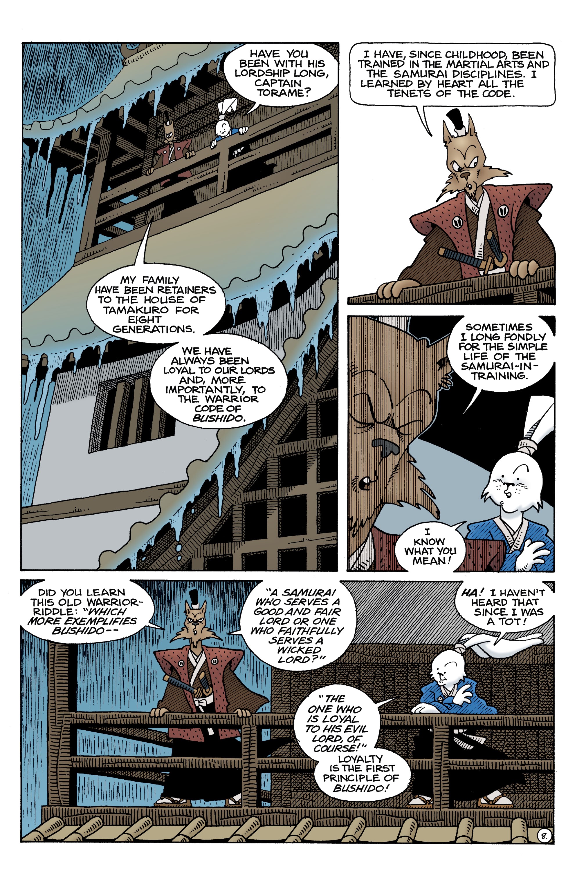 Read online Usagi Yojimbo: The Dragon Bellow Conspiracy comic -  Issue #3 - 10