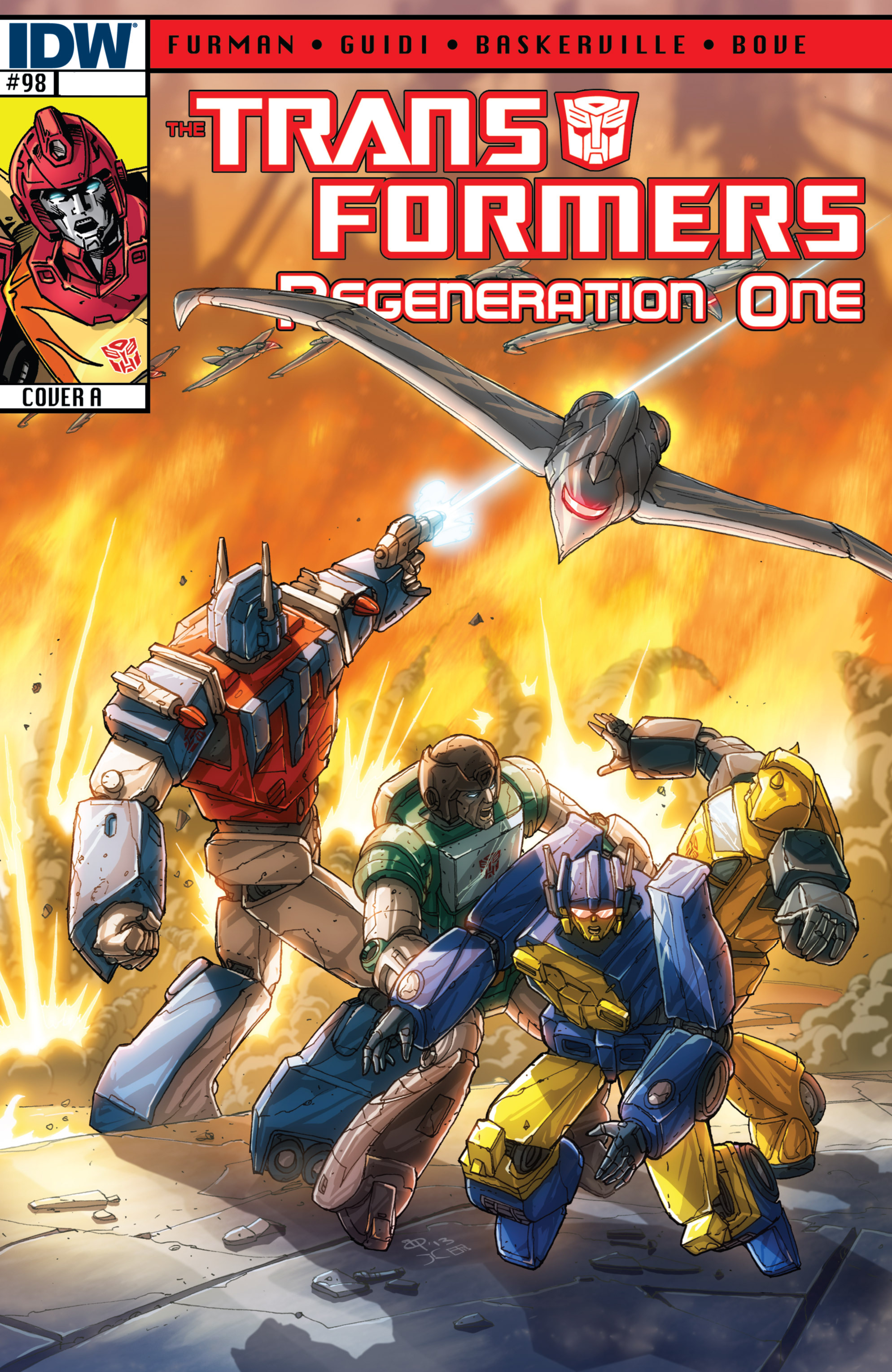 Read online The Transformers: Regeneration One comic -  Issue #98 - 2