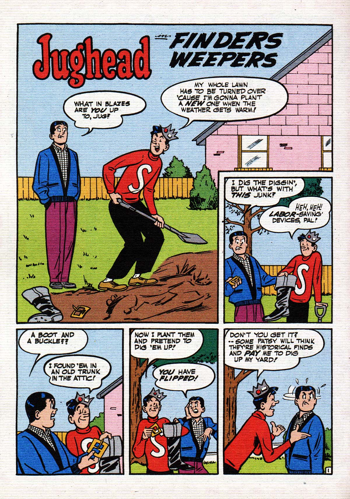 Read online Jughead's Double Digest Magazine comic -  Issue #93 - 142
