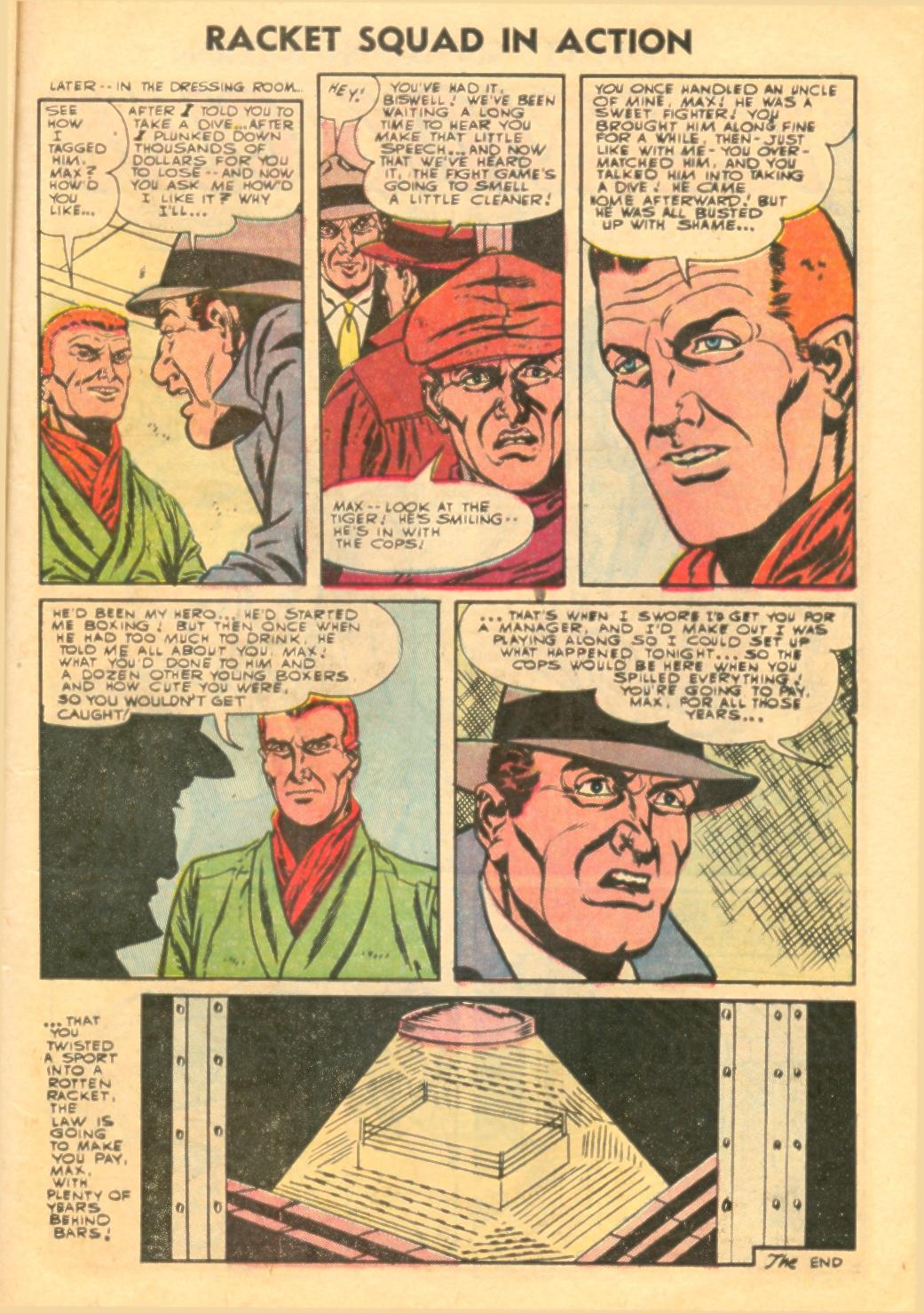 Read online Racket Squad in Action comic -  Issue #19 - 9