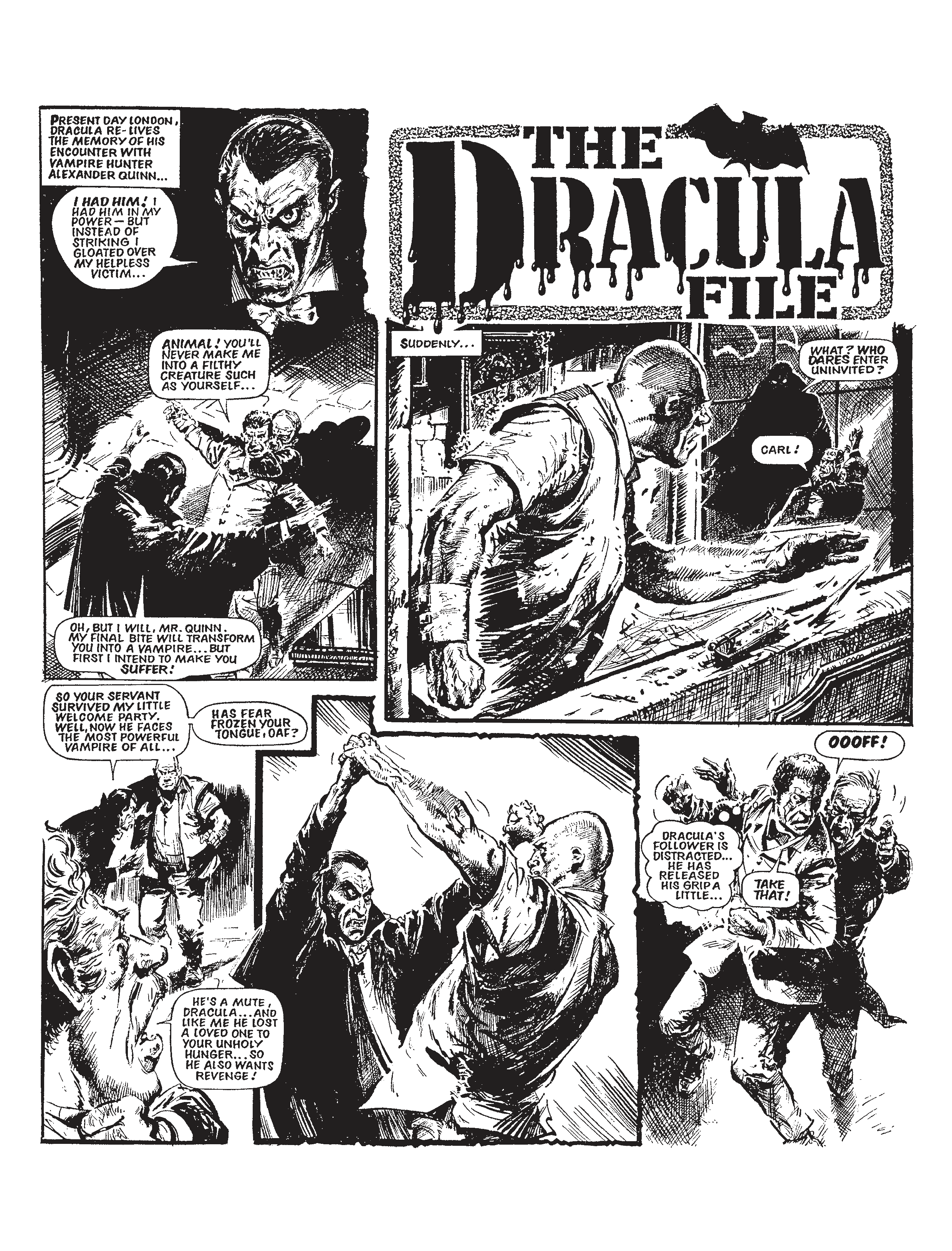 Read online The Dracula File comic -  Issue # TPB - 64