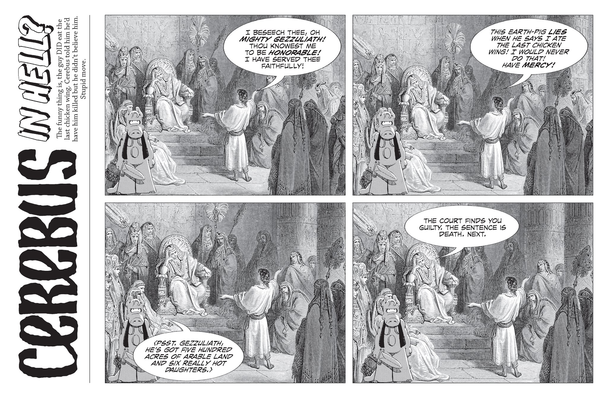 Read online Cerebus in Hell? comic -  Issue #1 - 10