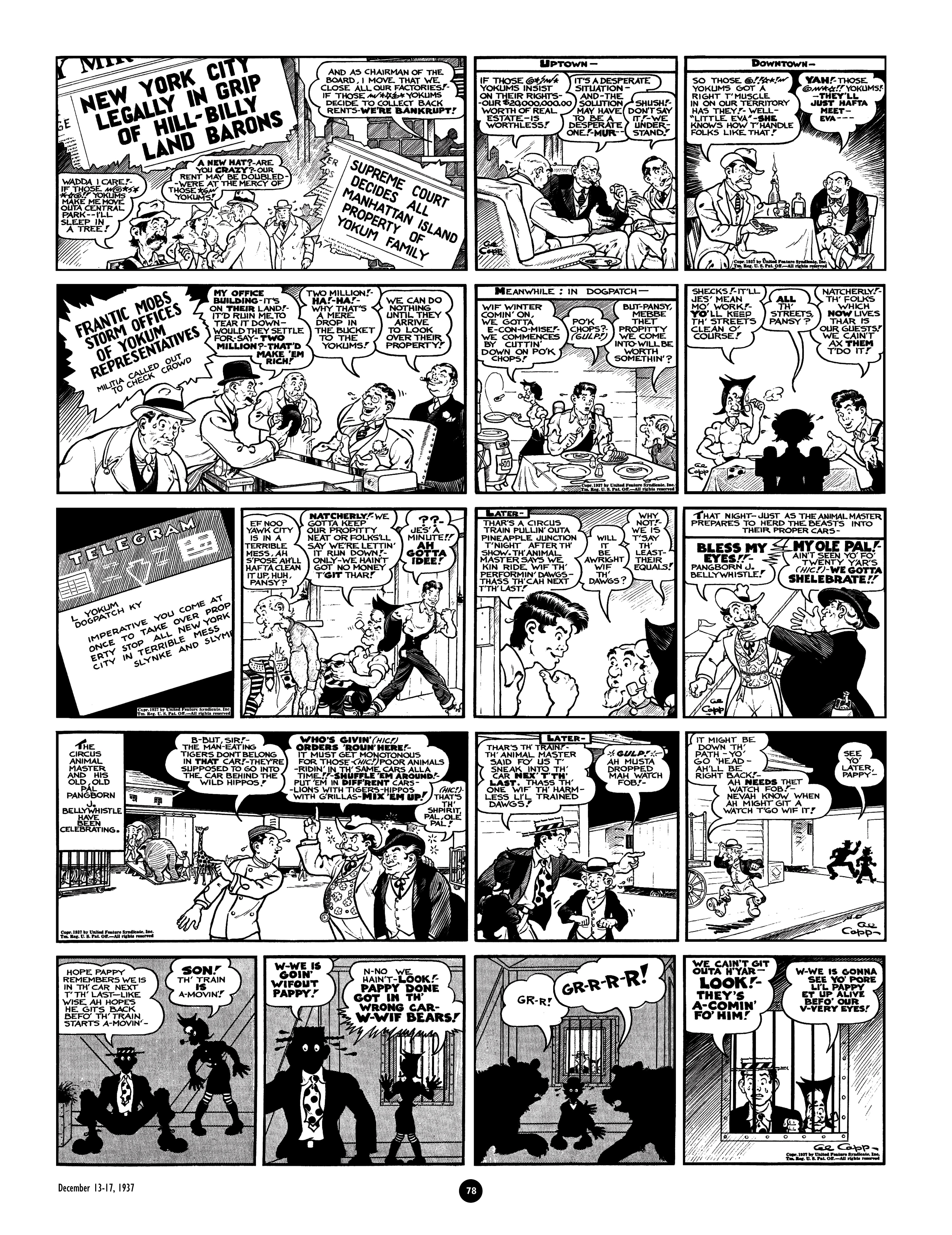 Read online Al Capp's Li'l Abner Complete Daily & Color Sunday Comics comic -  Issue # TPB 2 (Part 1) - 79