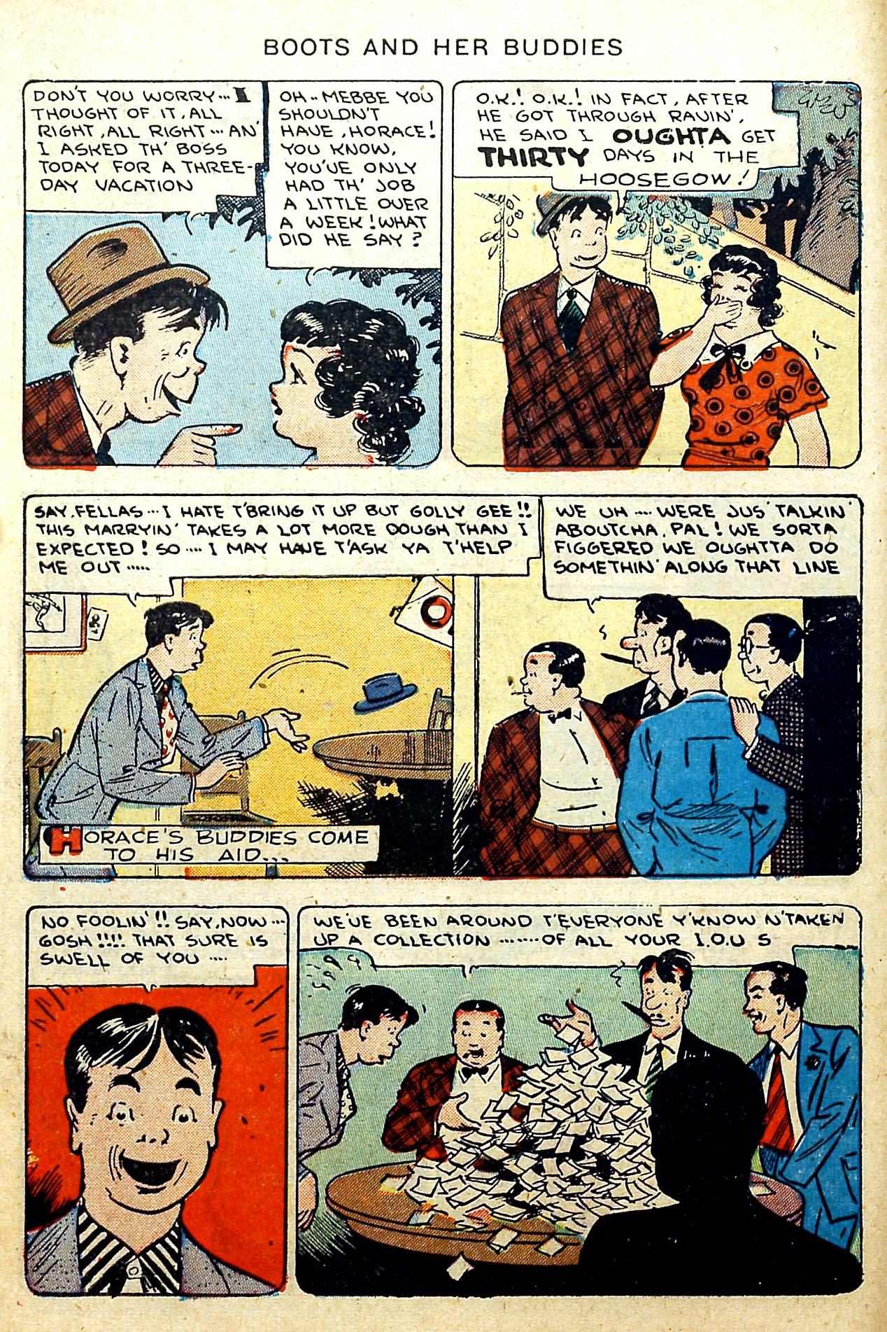 Read online Boots and Her Buddies (1948) comic -  Issue #5 - 14