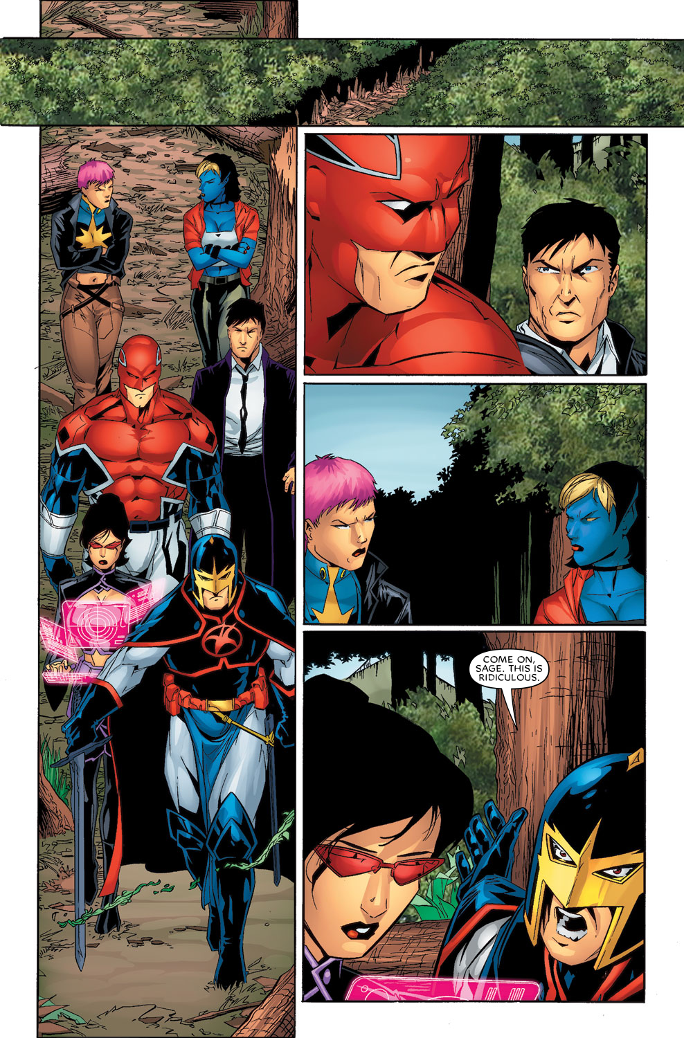 Read online New Excalibur comic -  Issue #15 - 8