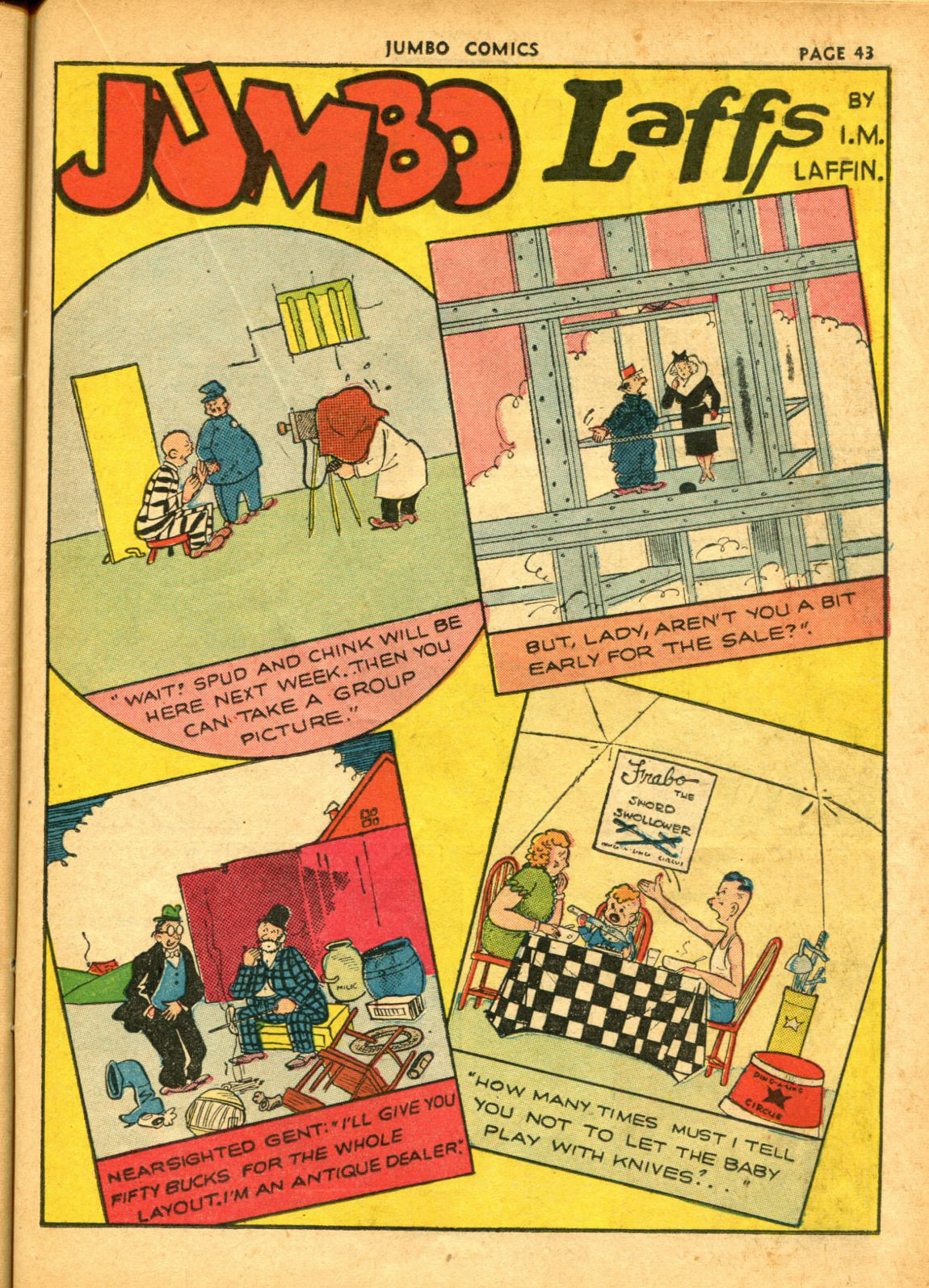 Read online Jumbo Comics comic -  Issue #34 - 46