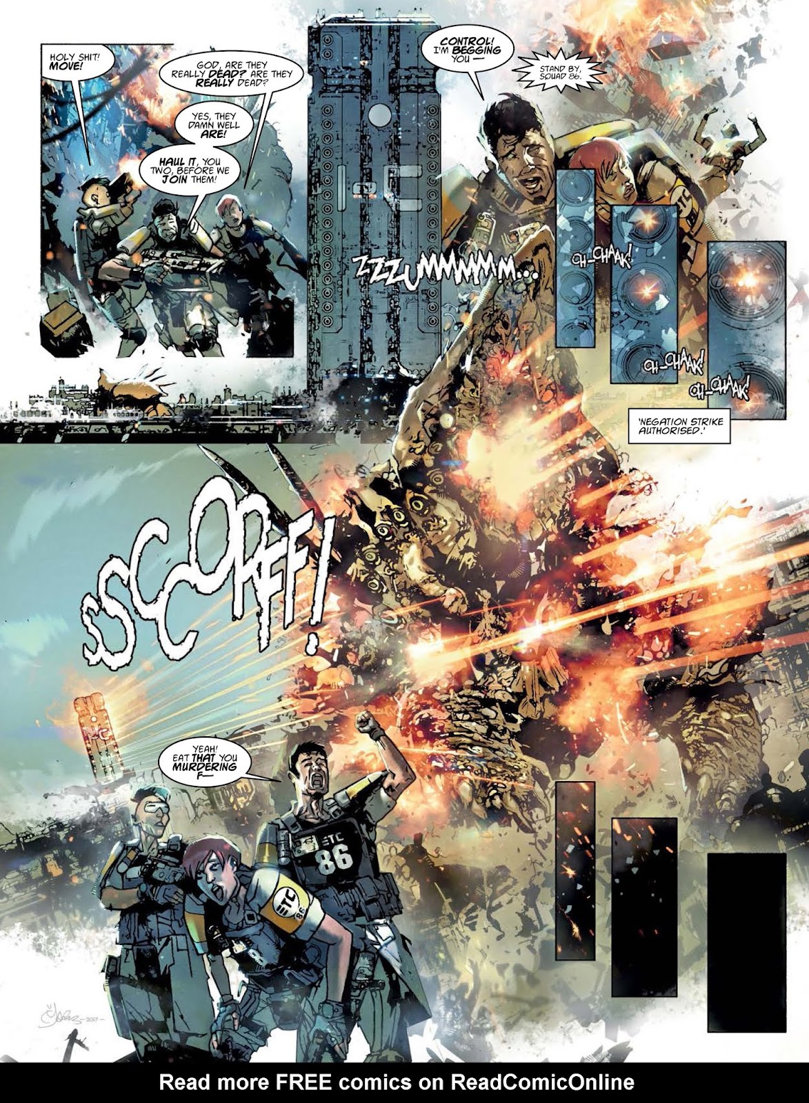 2000 AD issue 2091 - Page 21