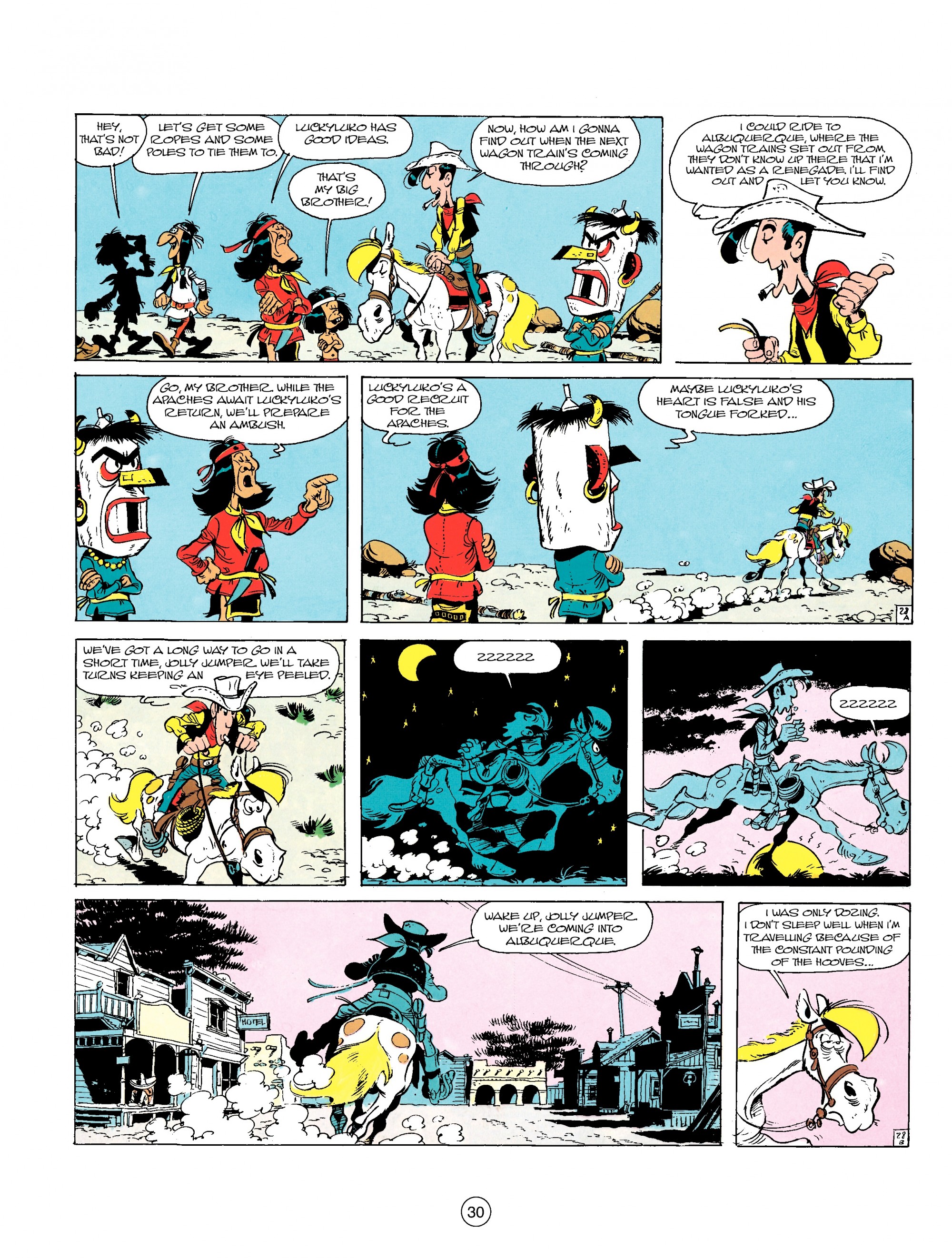 Read online A Lucky Luke Adventure comic -  Issue #17 - 30
