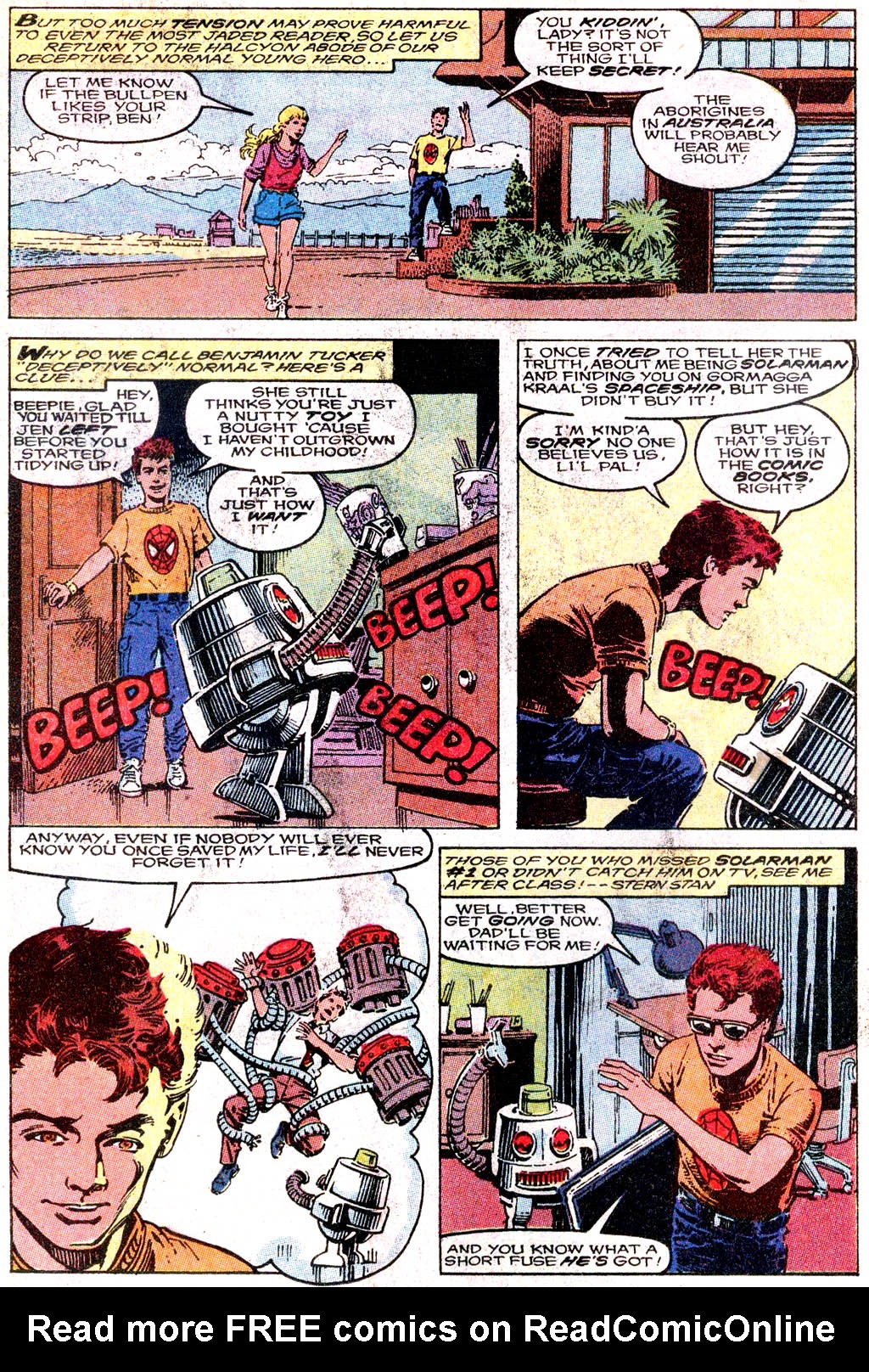 Read online Solarman comic -  Issue #2 - 5