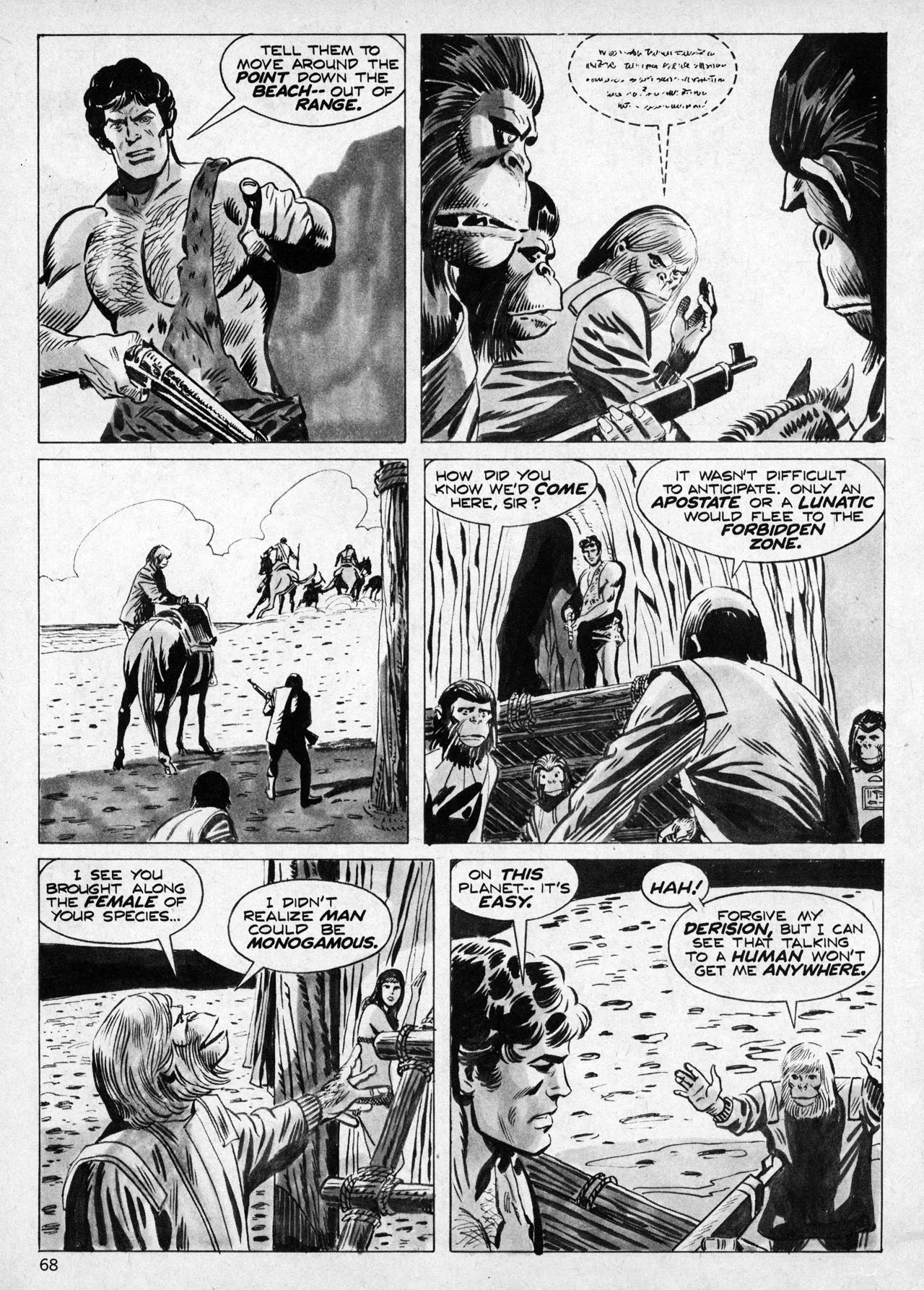 Read online Planet of the Apes comic -  Issue #5 - 64