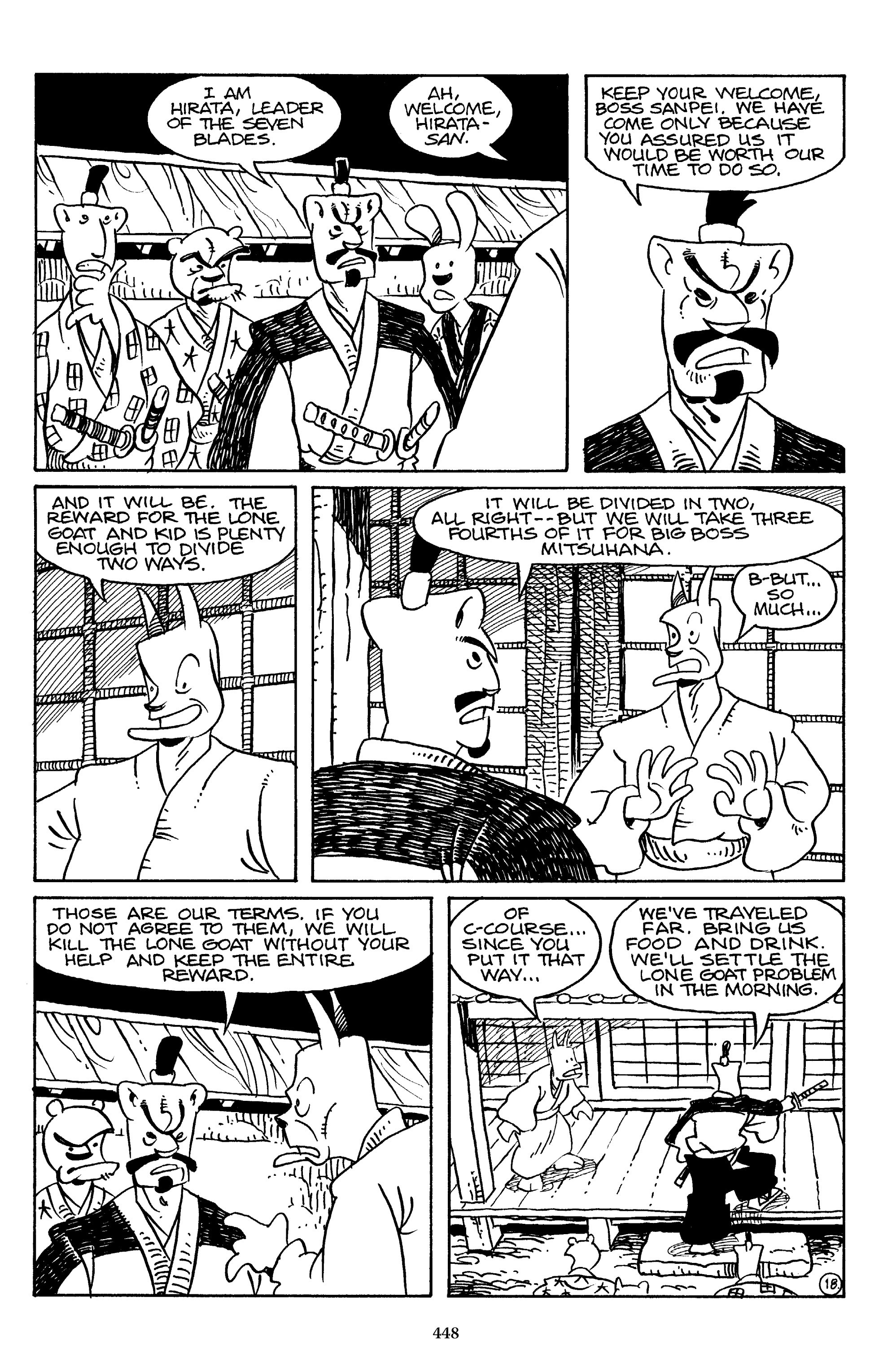 Read online The Usagi Yojimbo Saga comic -  Issue # TPB 4 - 444