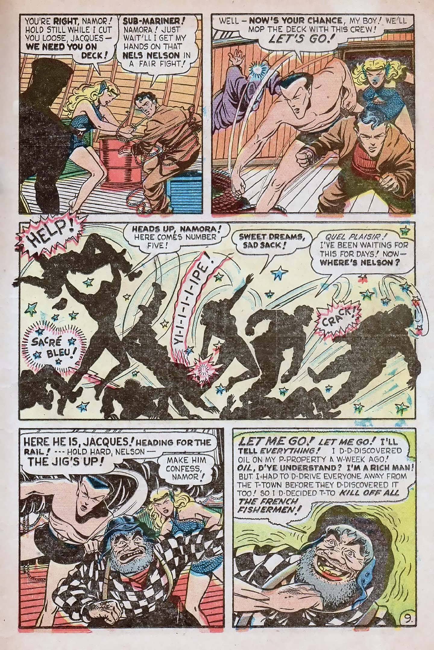 Read online Sub-Mariner Comics comic -  Issue #27 - 11