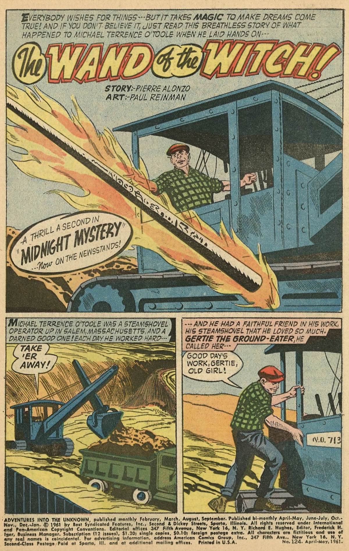 Read online Adventures Into The Unknown comic -  Issue #124 - 3