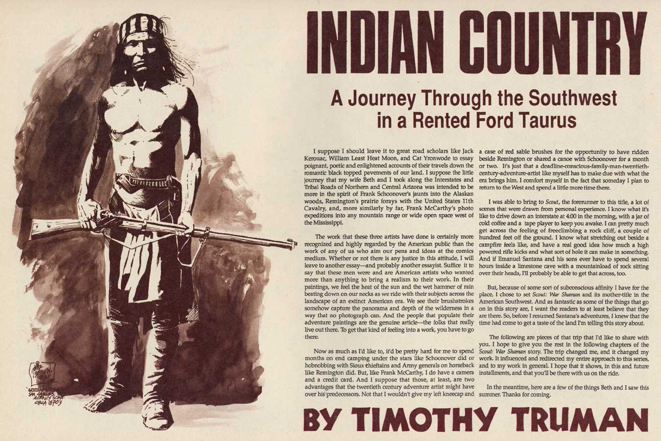 Read online Scout: War Shaman comic -  Issue #1 - 27