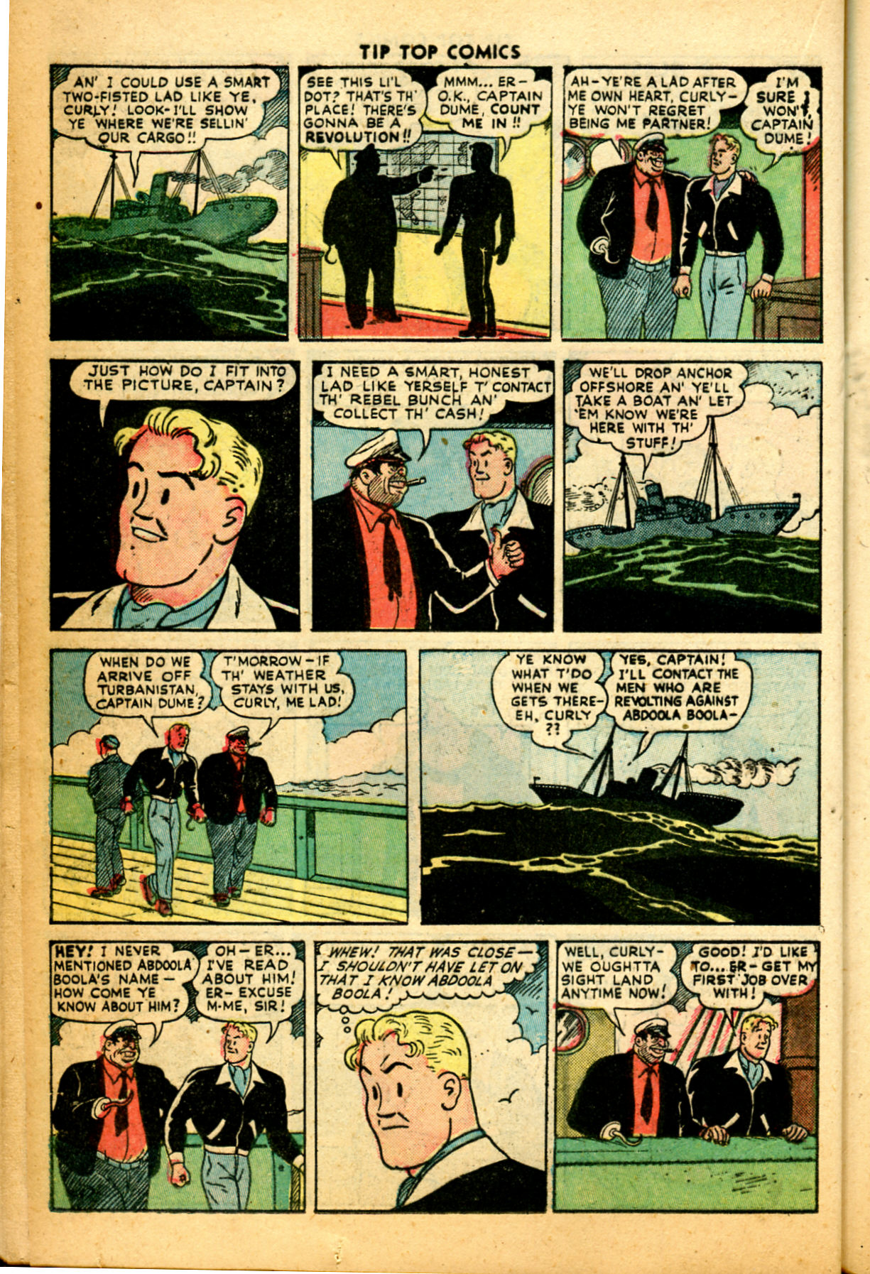 Read online Tip Top Comics comic -  Issue #145 - 18