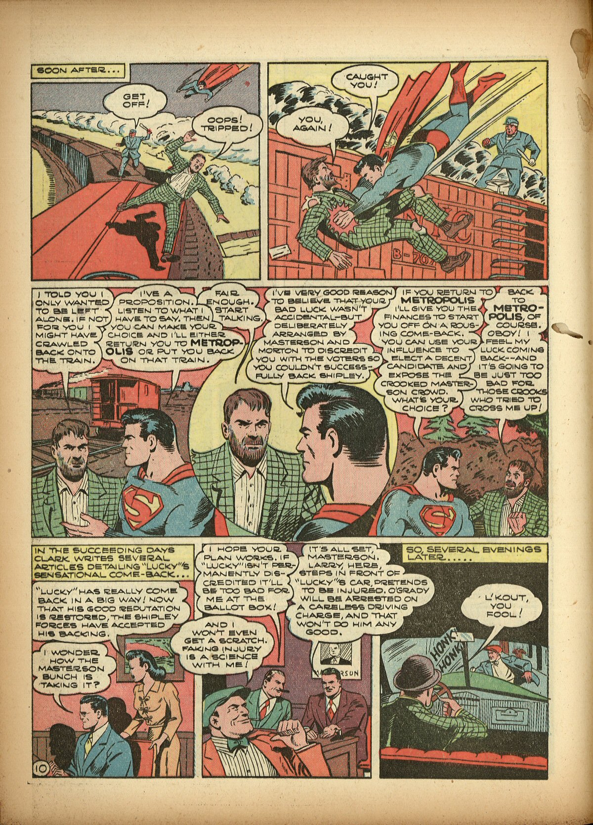 Read online Superman (1939) comic -  Issue #22 - 28