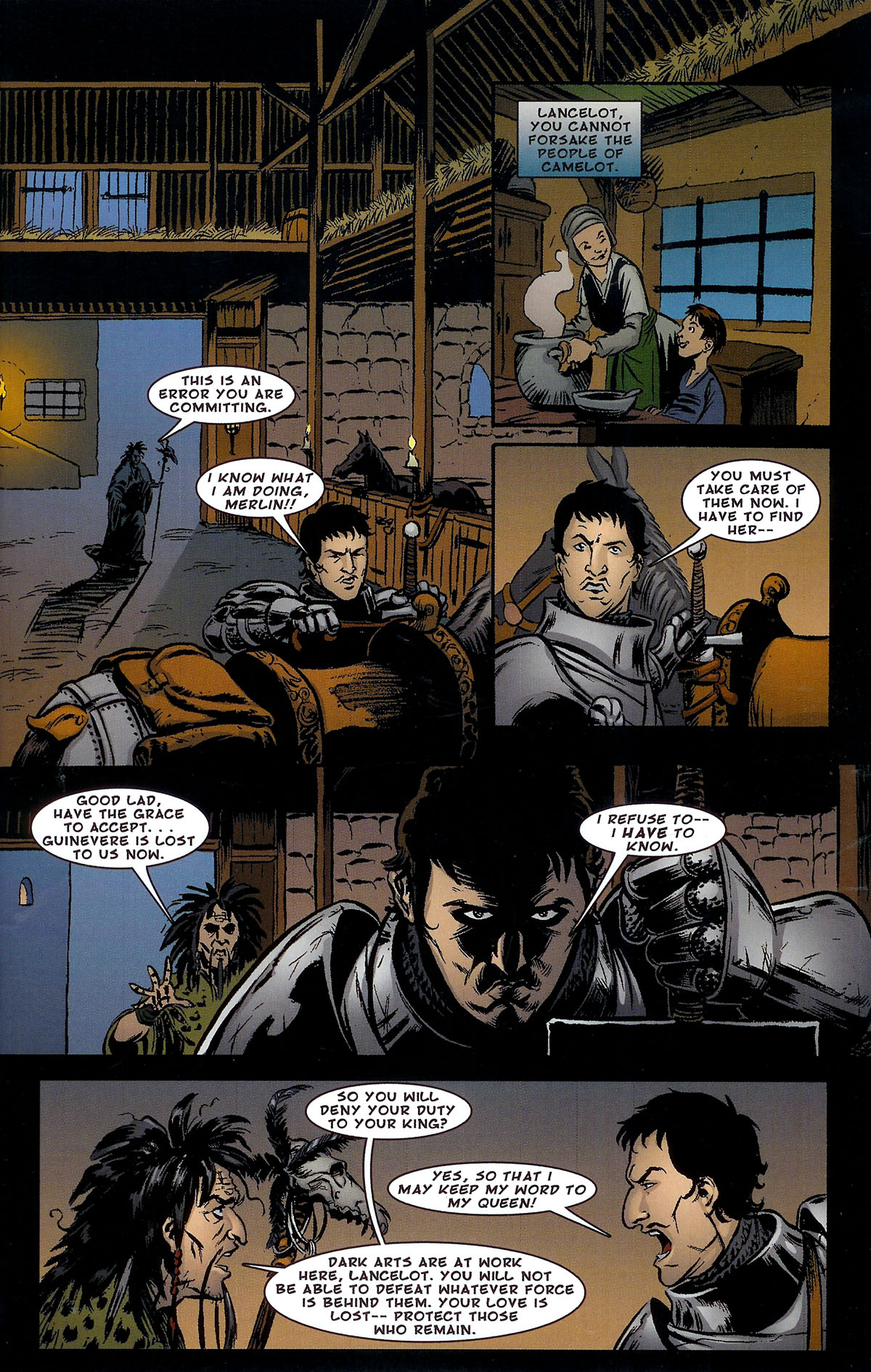 Read online Dracula vs King Arthur comic -  Issue #2 - 11