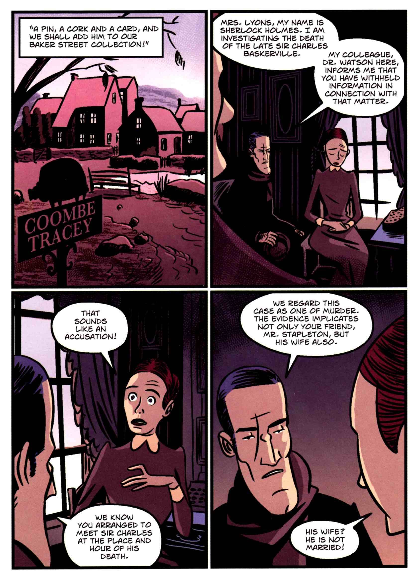 Read online The Hound of the Baskervilles (2009) comic -  Issue # TPB - 117