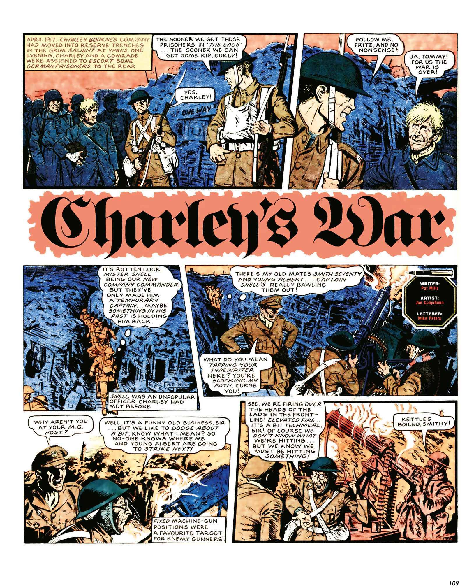 Read online Charley's War: The Definitive Collection comic -  Issue # TPB 2 - 109