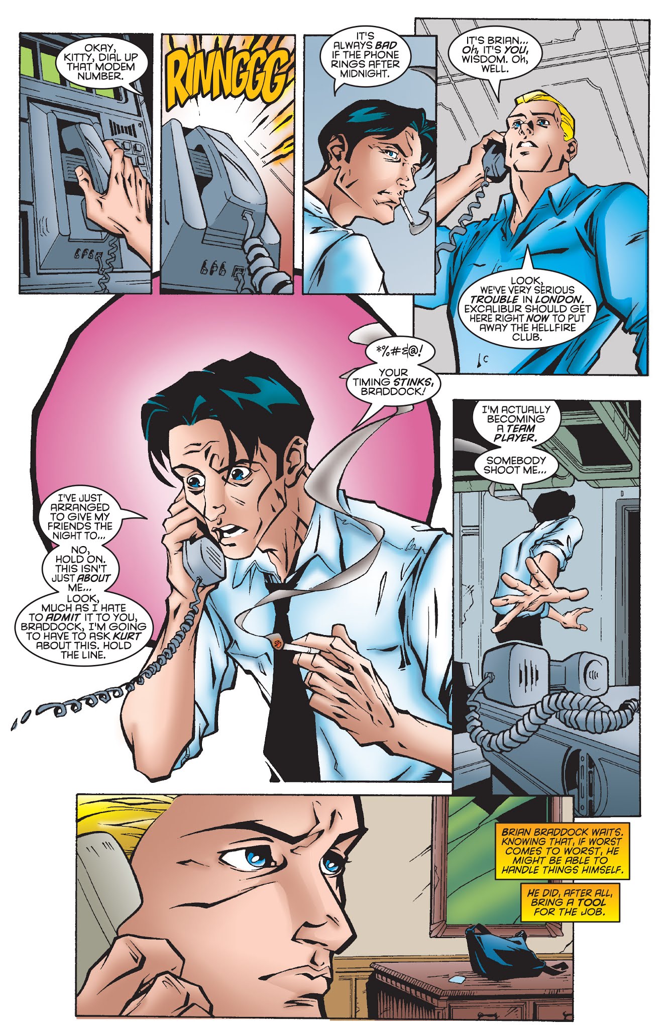 Read online Excalibur Visionaries: Warren Ellis comic -  Issue # TPB 3 (Part 1) - 74