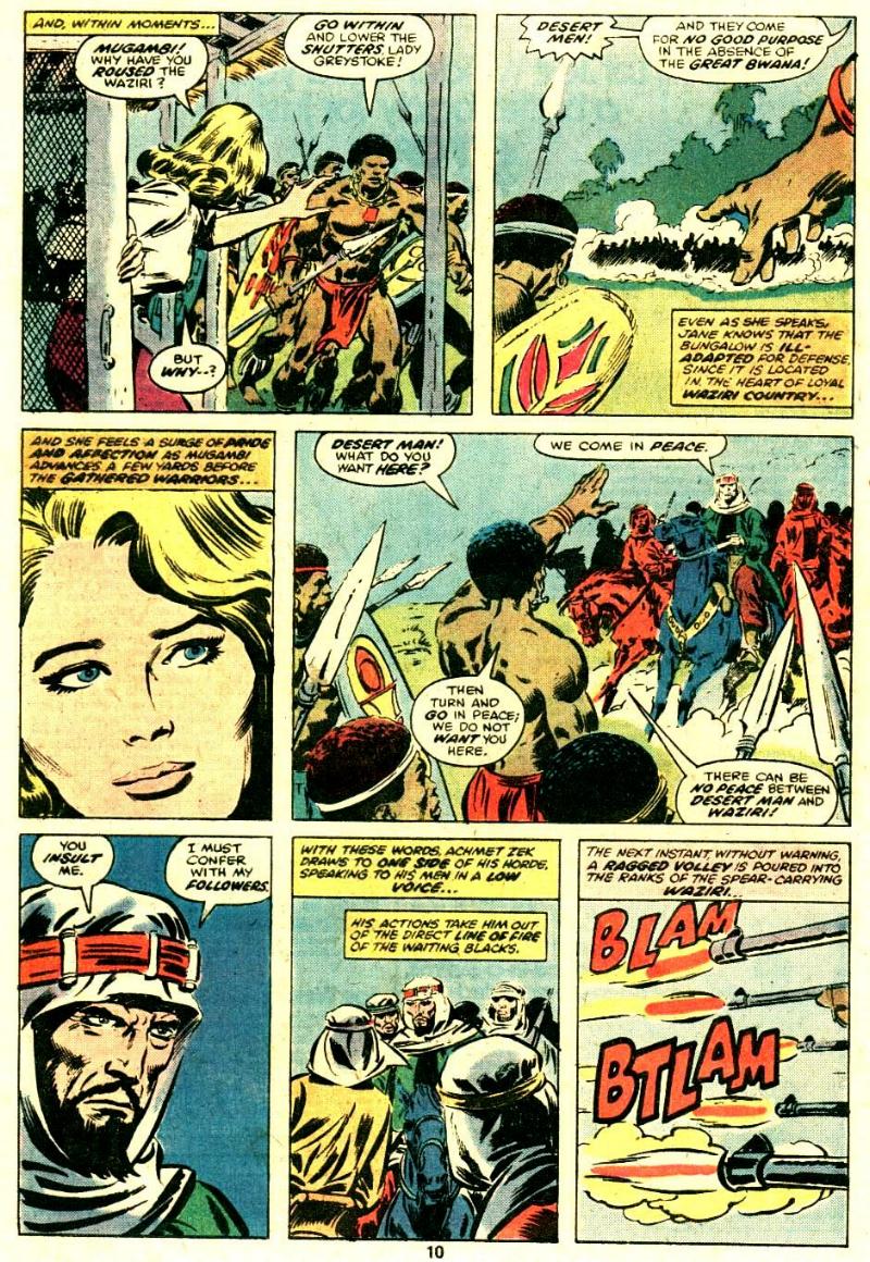 Read online Tarzan (1977) comic -  Issue #4 - 7