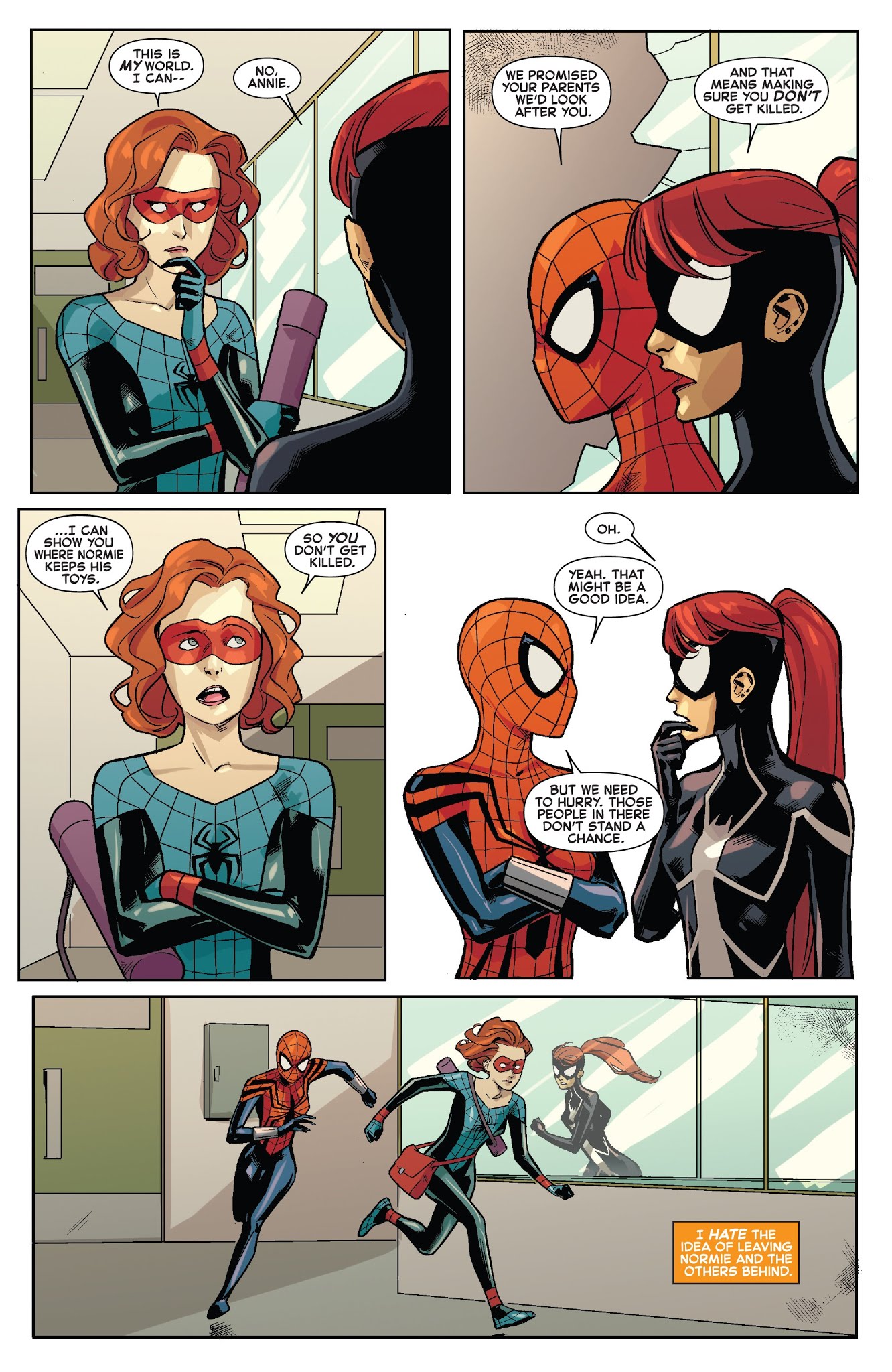 Read online Spider-Girls comic -  Issue #3 - 6