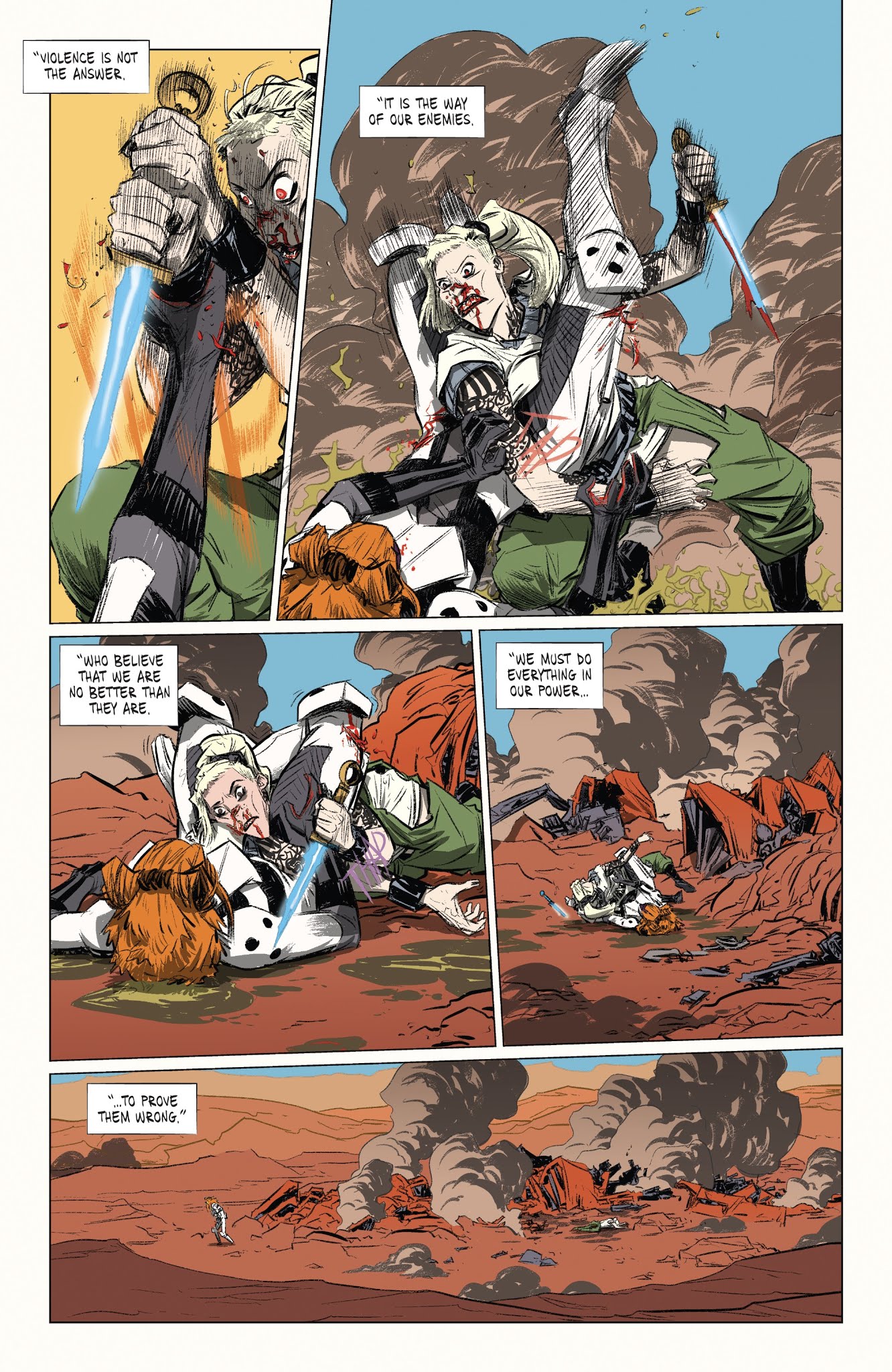 Read online The Weatherman comic -  Issue #6 - 7