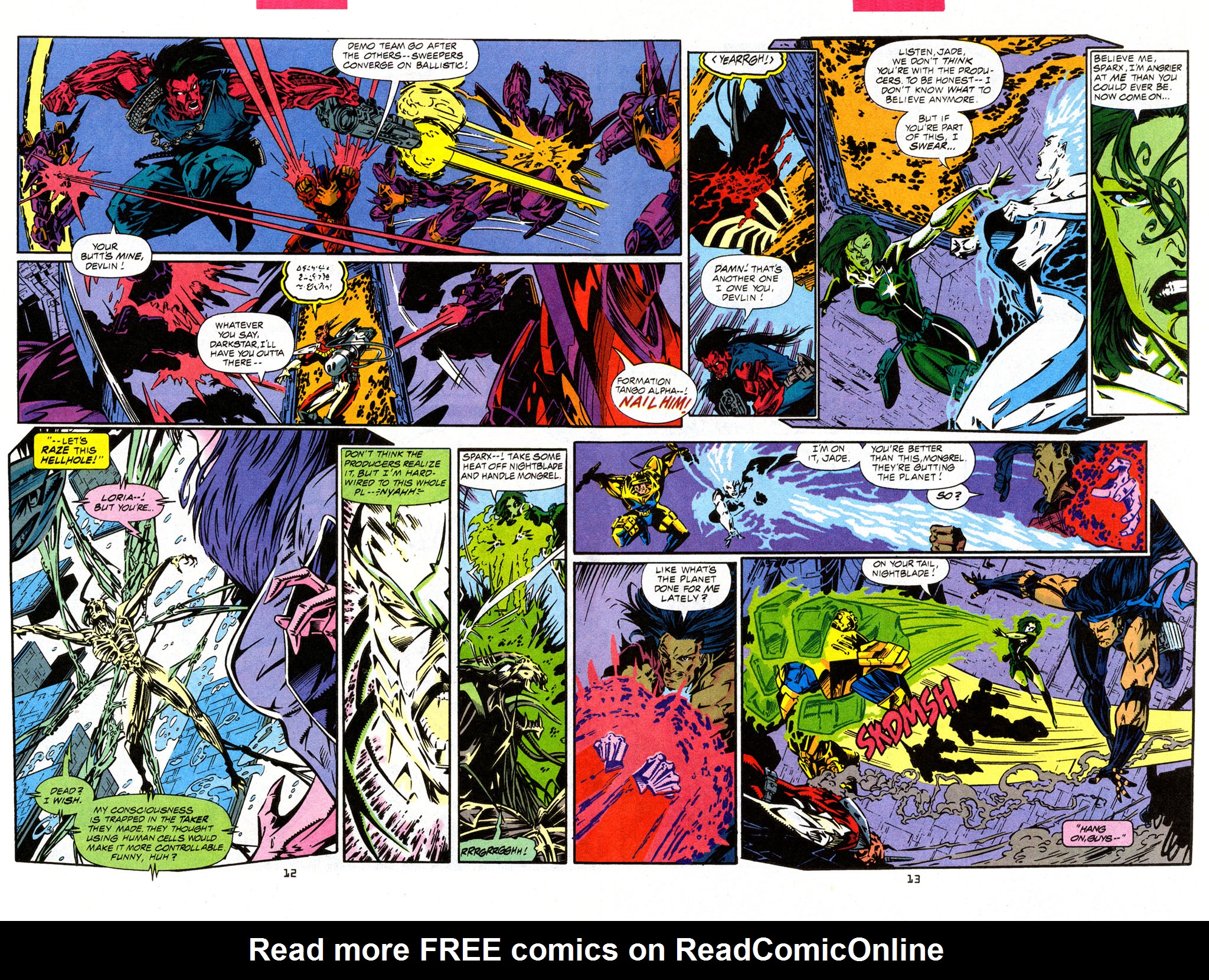 Read online Blood Pack comic -  Issue #4 - 12