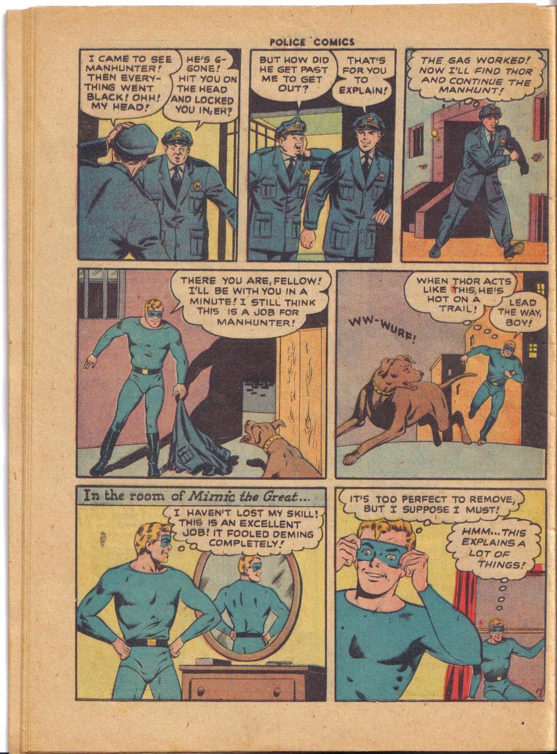 Read online Police Comics comic -  Issue #93 - 32